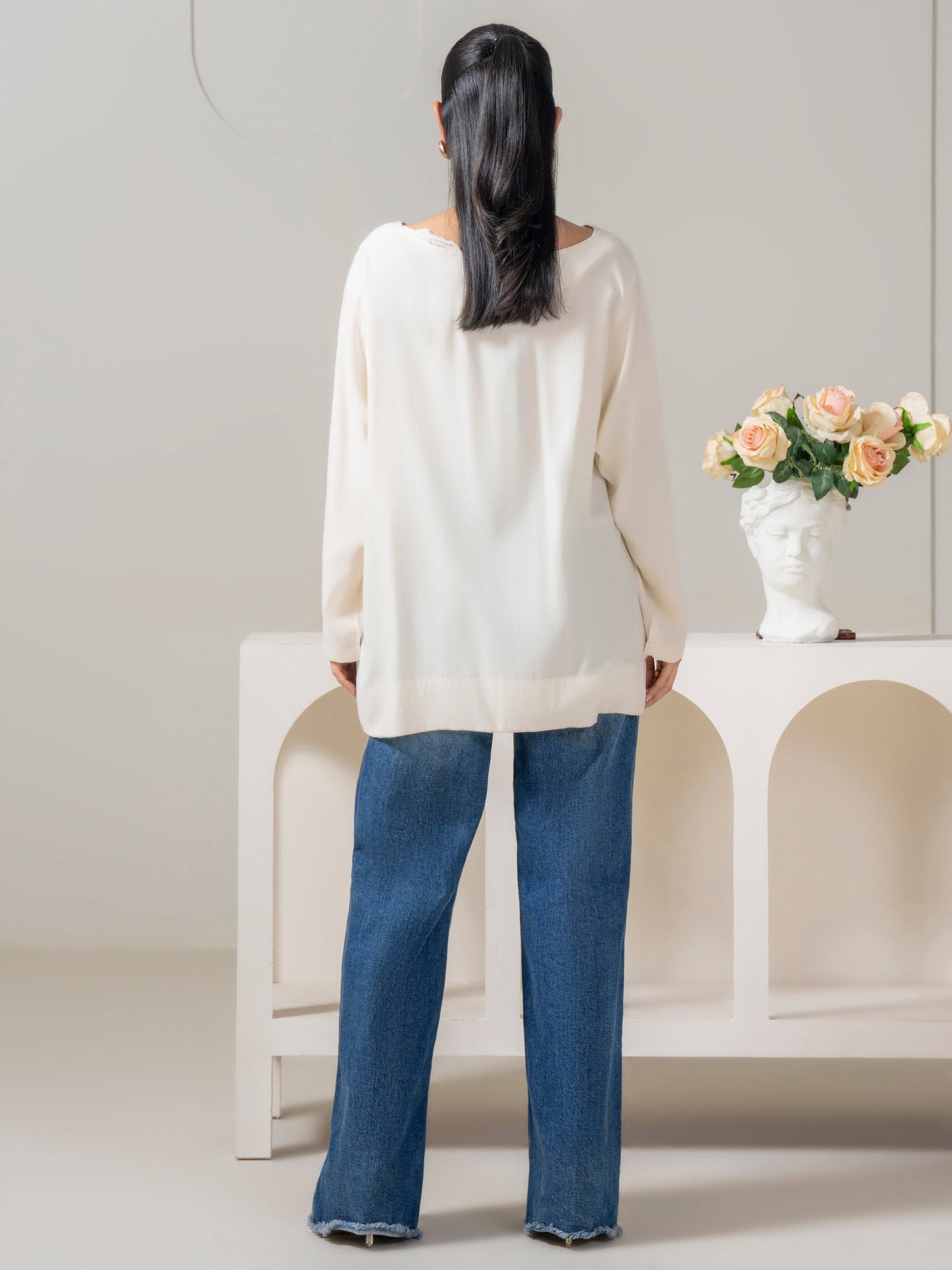 Dyed Viscose Top