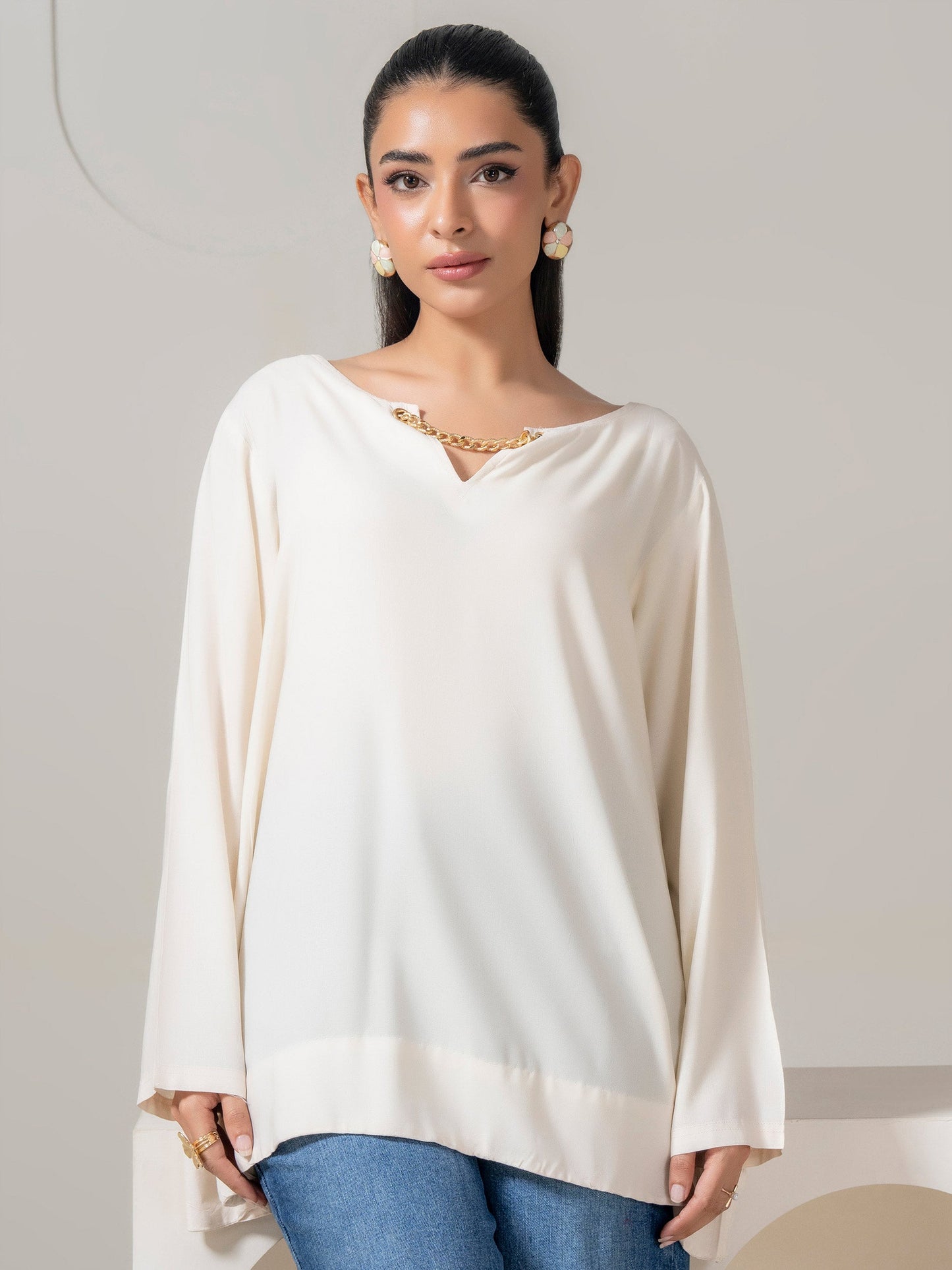 Dyed Viscose Top