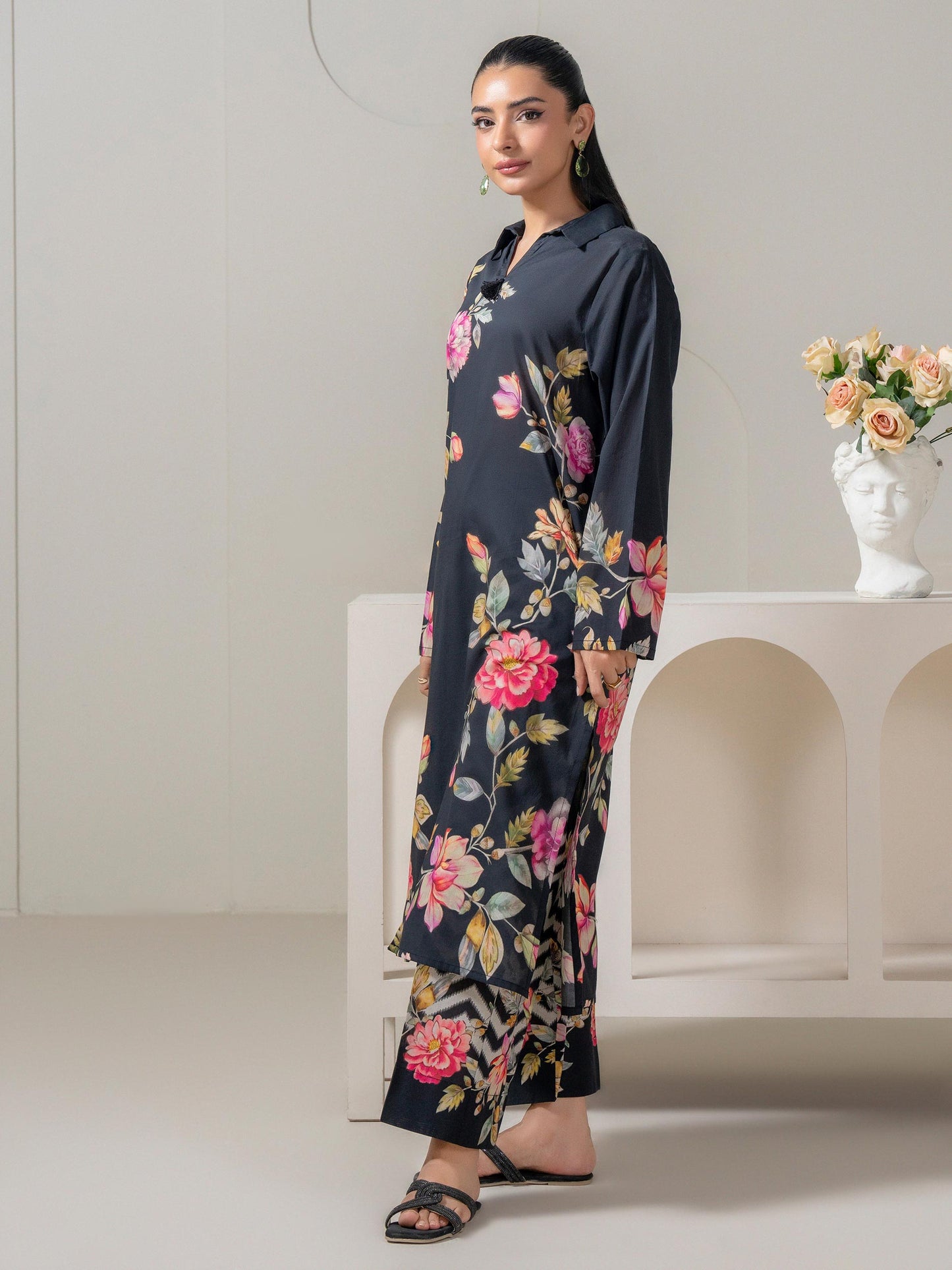 2 Piece Lawn Suit-Printed (Pret)
