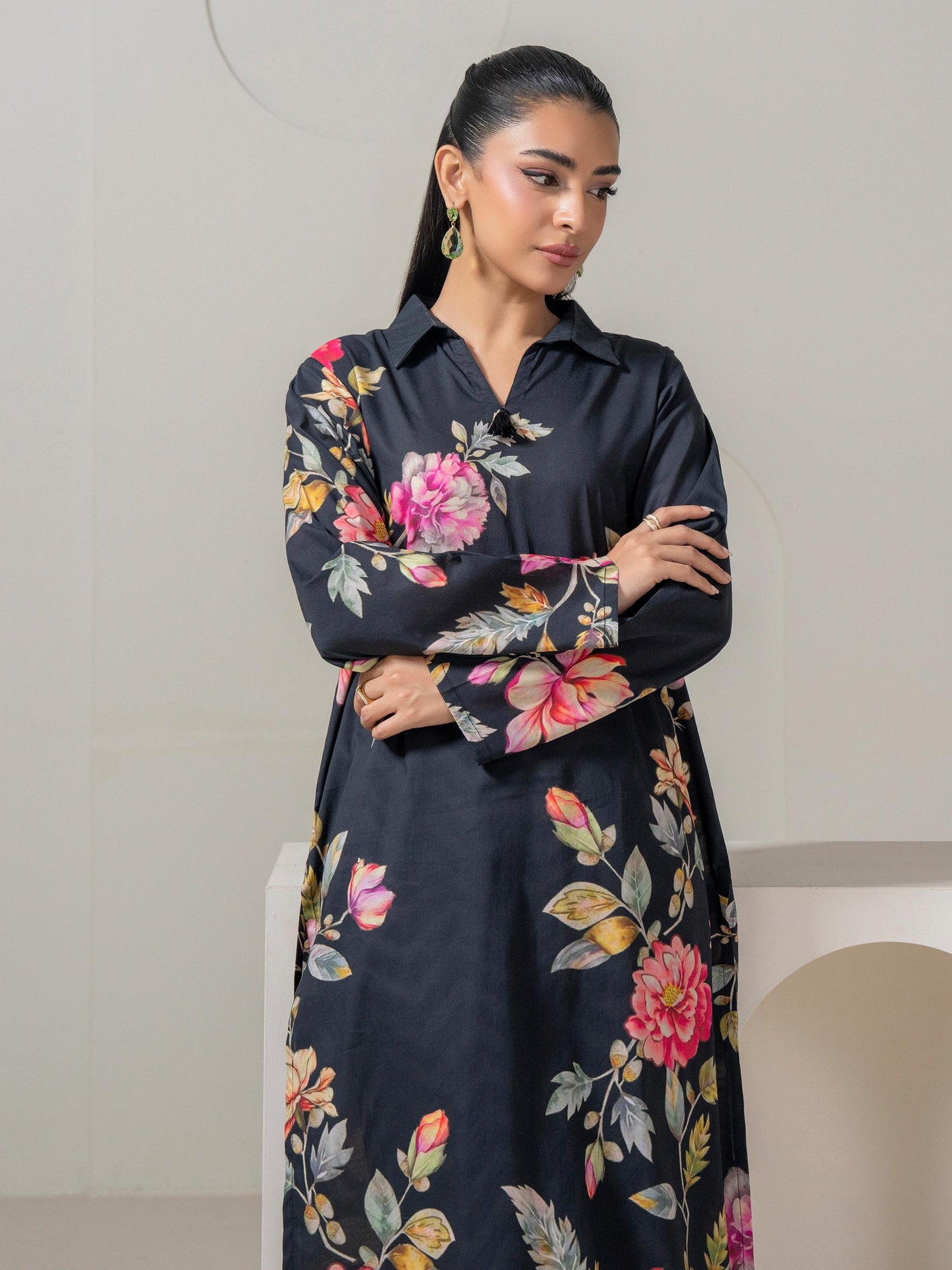 2 Piece Lawn Suit-Printed (Pret)