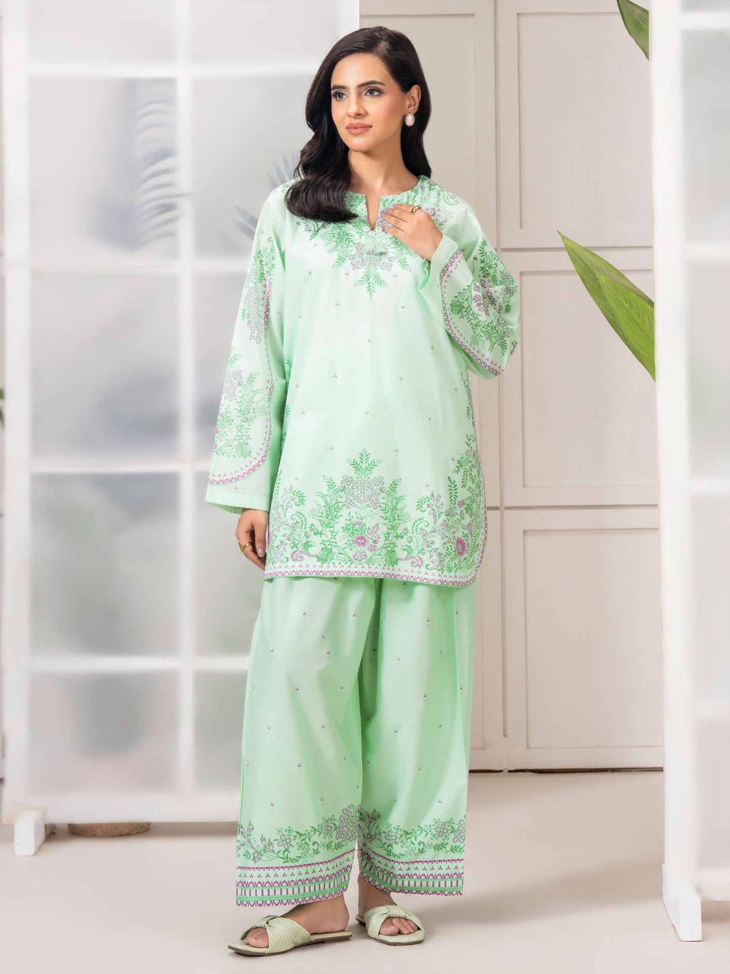 2 Piece Lawn Suit-Printed (Pret)