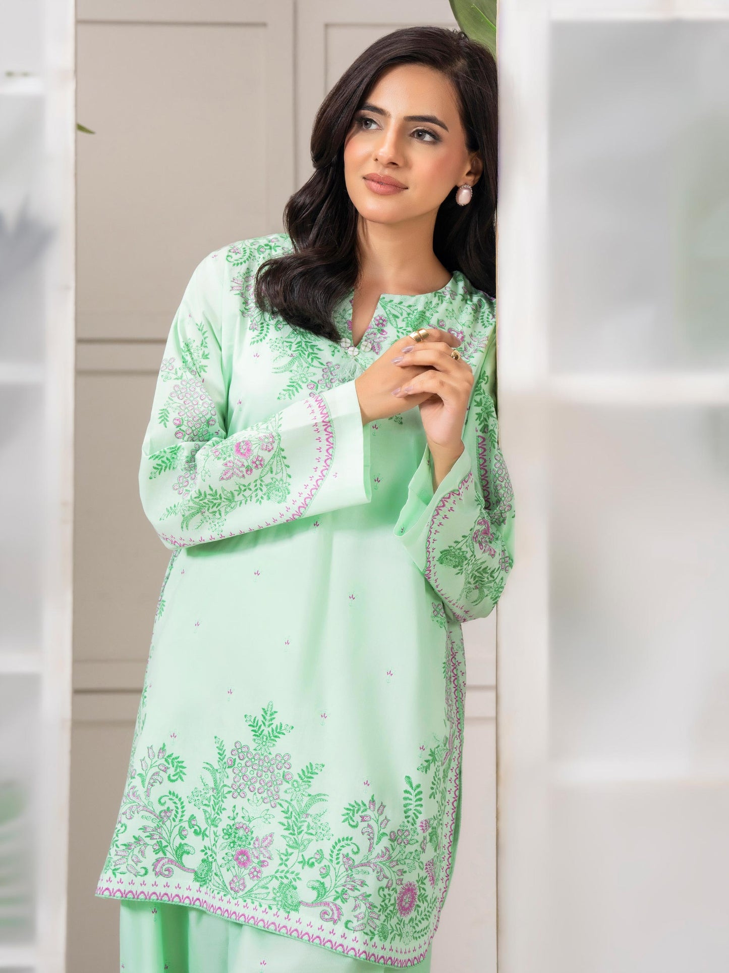 2 Piece Lawn Suit-Printed (Pret)