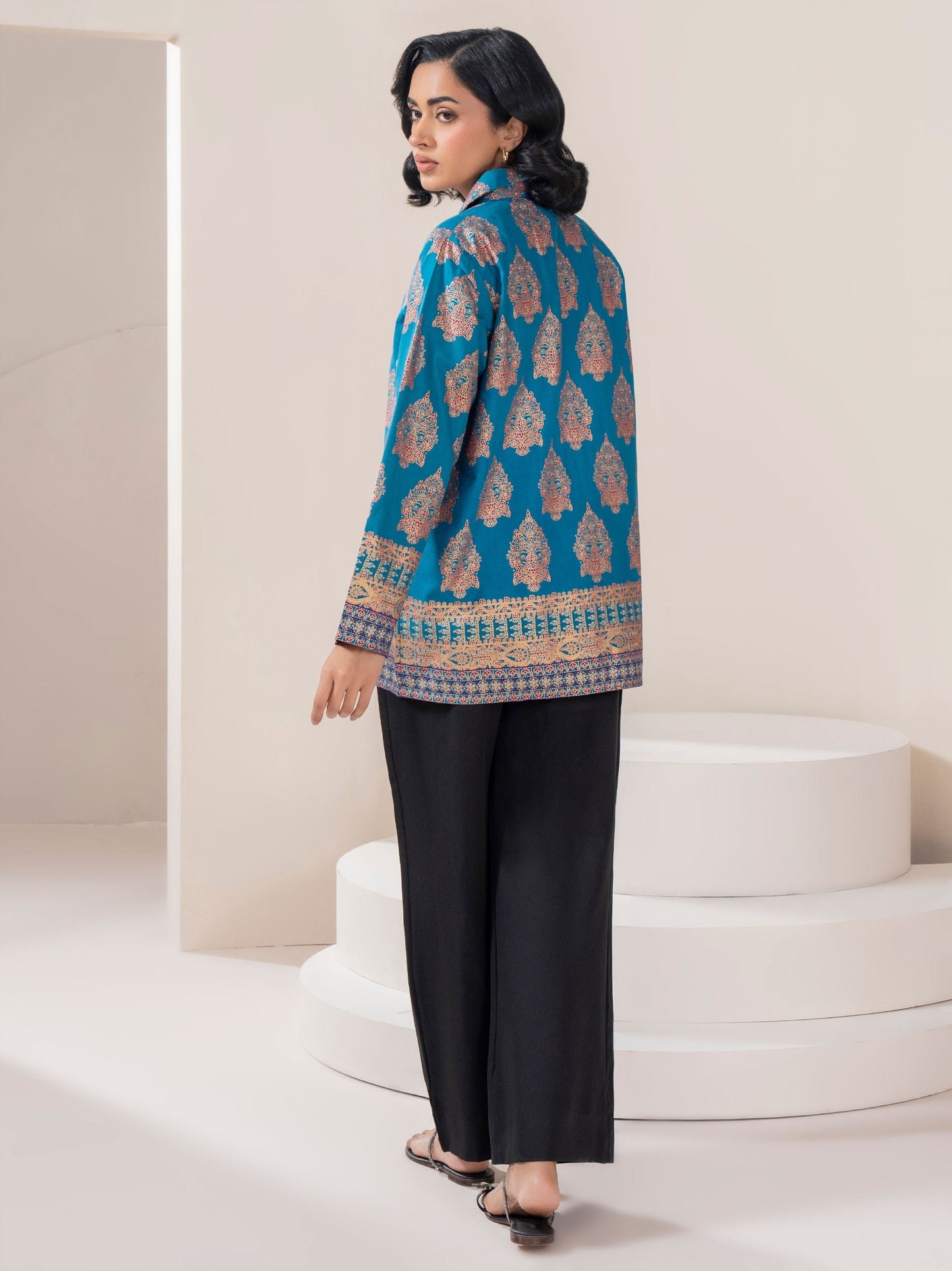 Lawn Top-Printed (Pret)