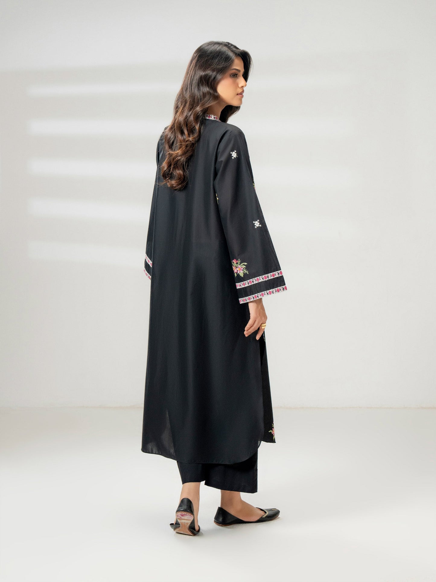 Cambric Shirt-Embroidered (Pret)
