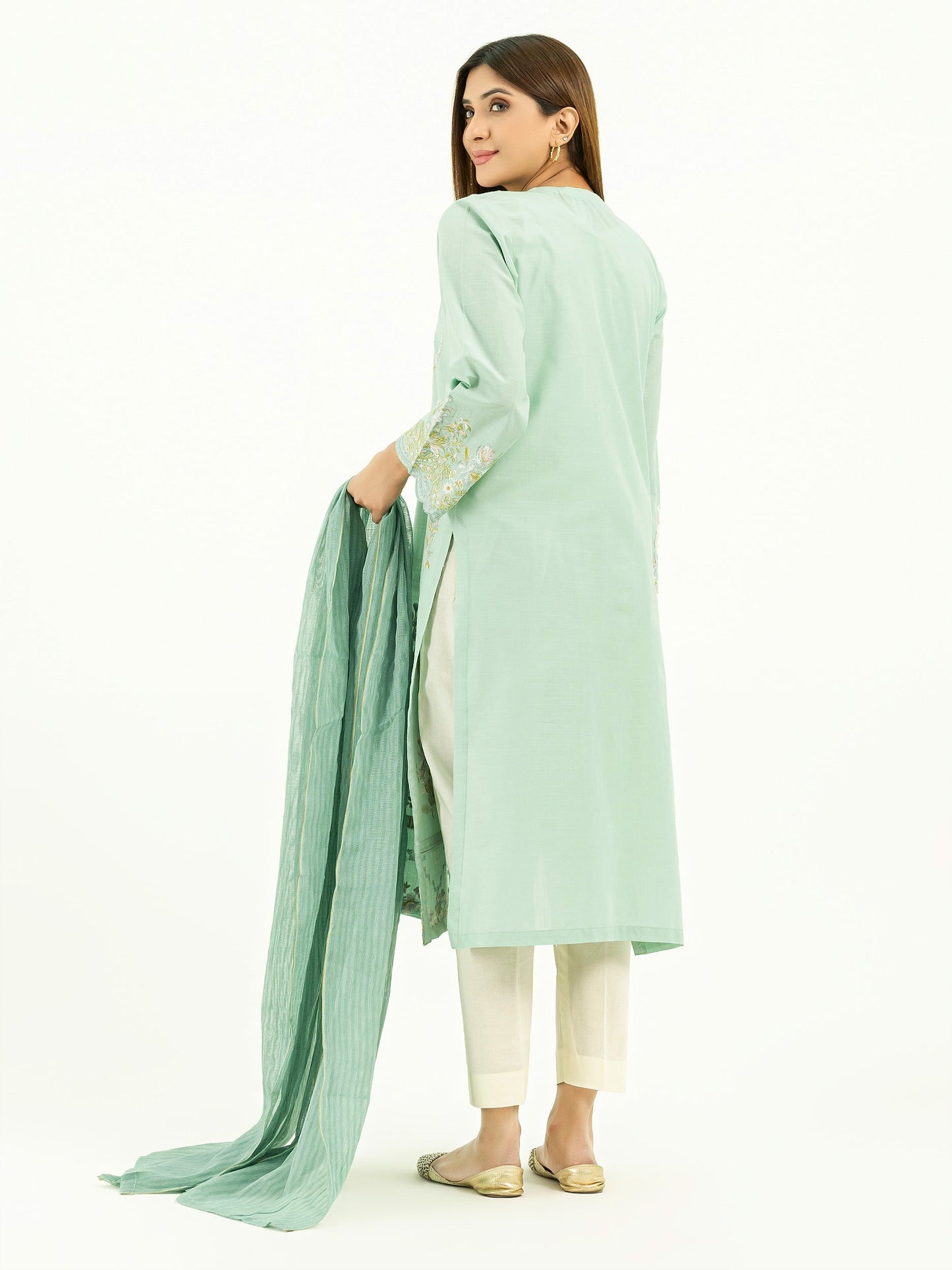 2 Piece Lawn Suit-Embroidered (Pret)