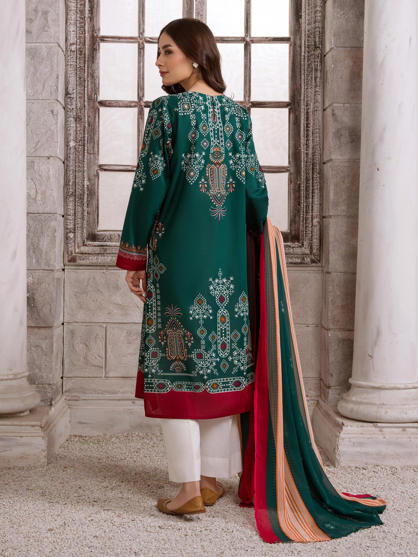 2 Piece Lawn Suit-Paste Print (Pret)