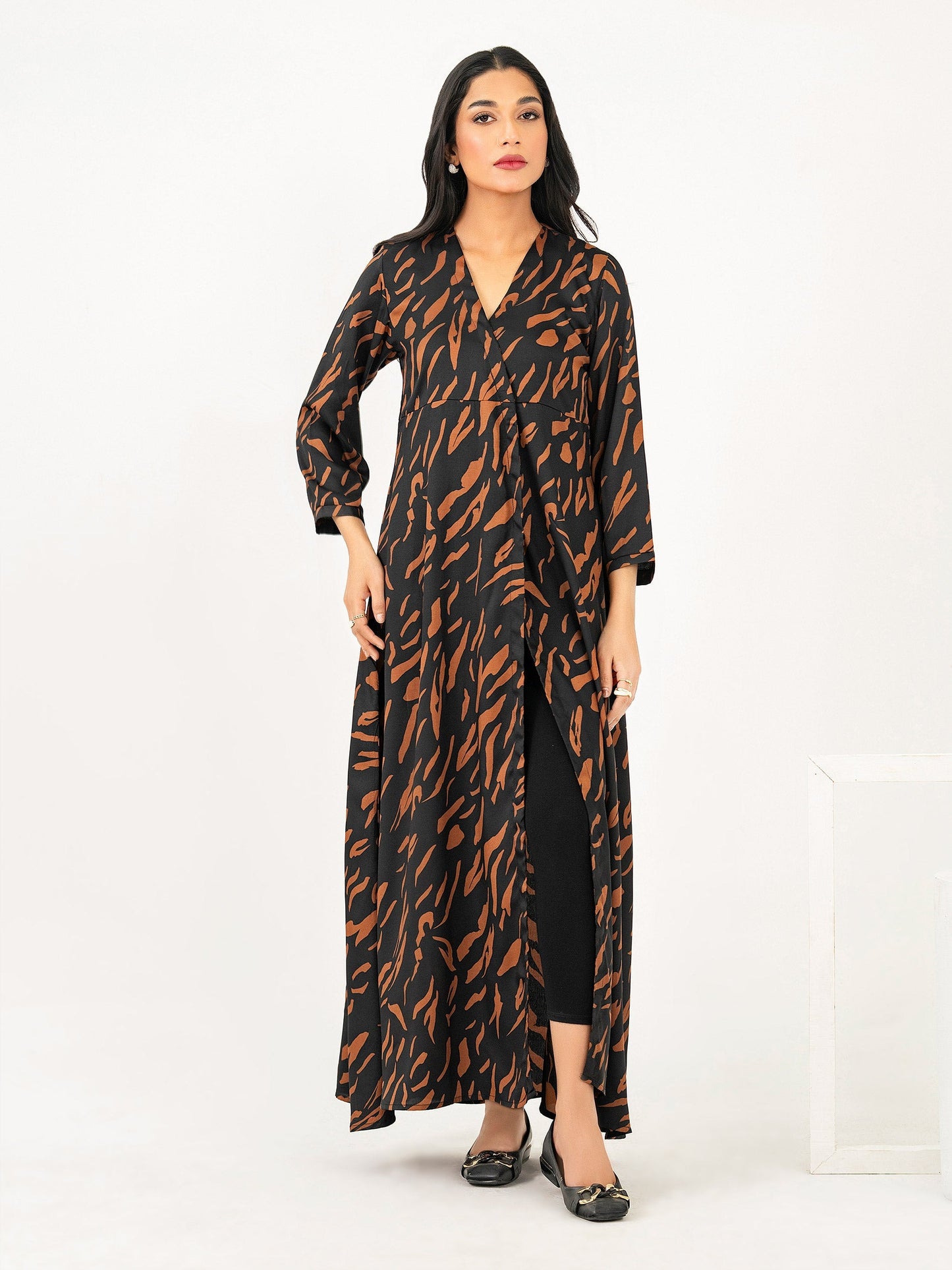 Printed Silk Dress