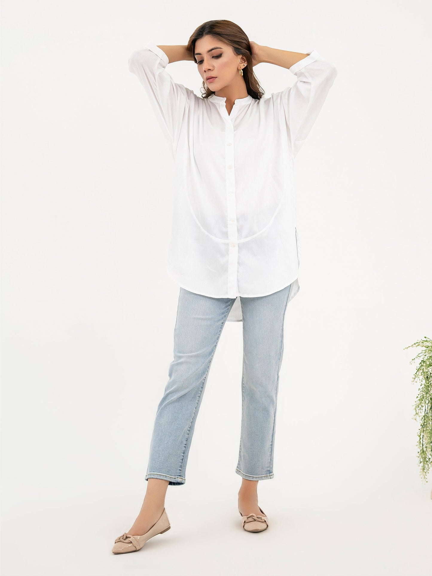 Satin Top-Dyed