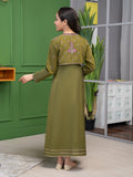 raw-silk-frock-with-bolero-embroidered
