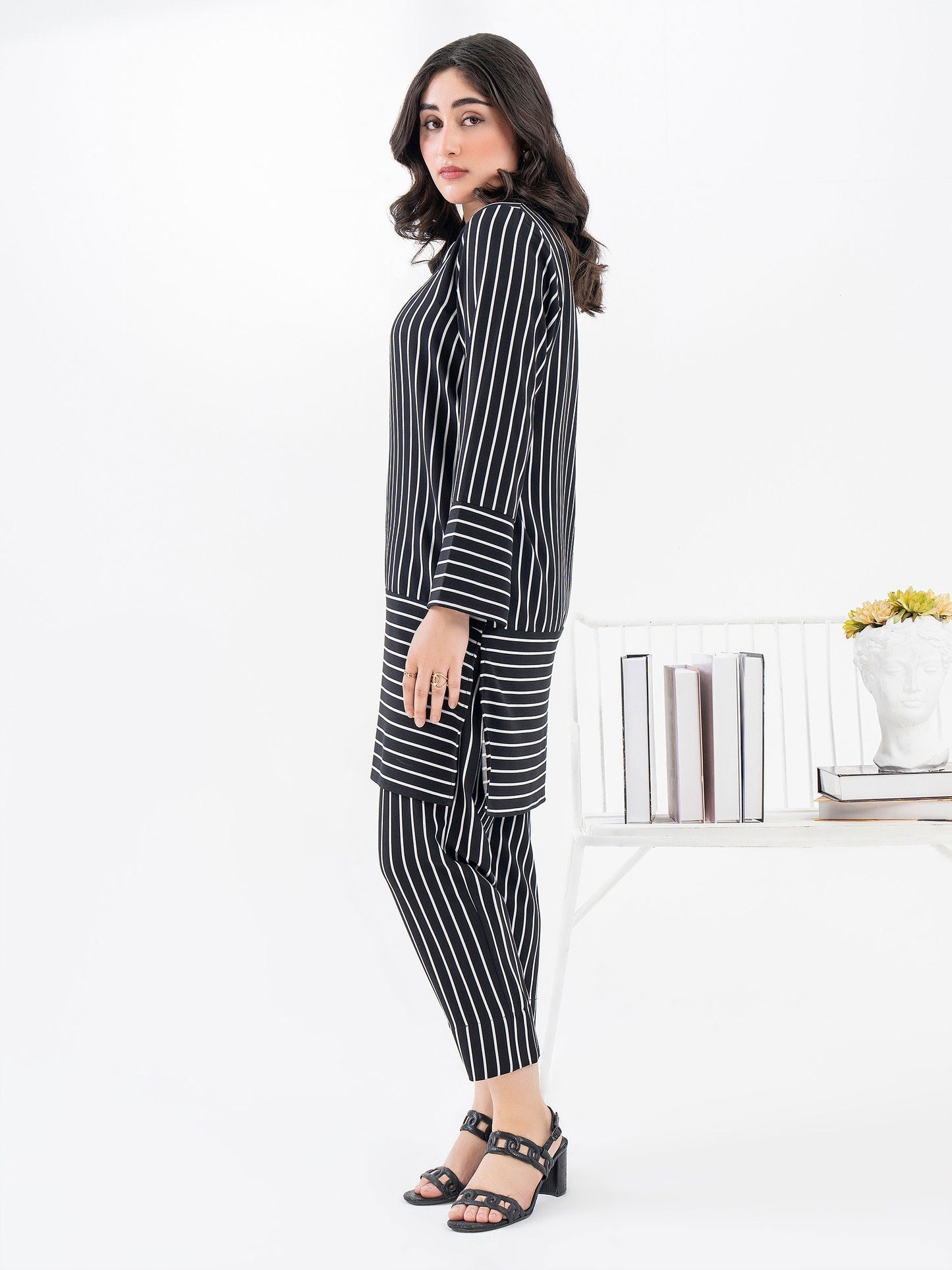 Printed Crepe Co-Ord Set