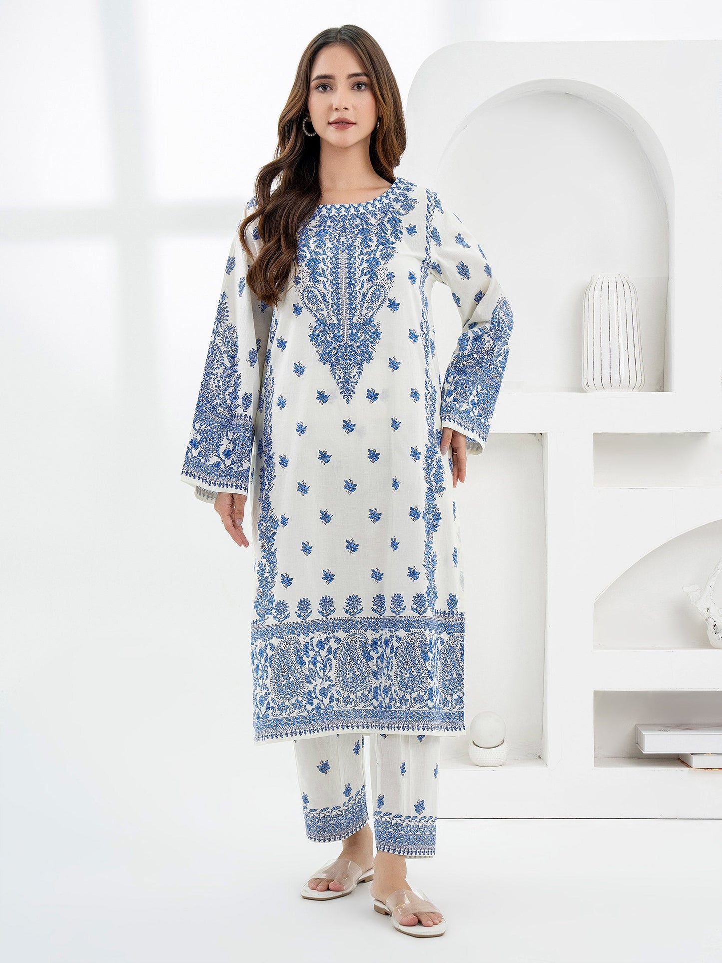2 Piece Lawn Suit-Printed (Pret)