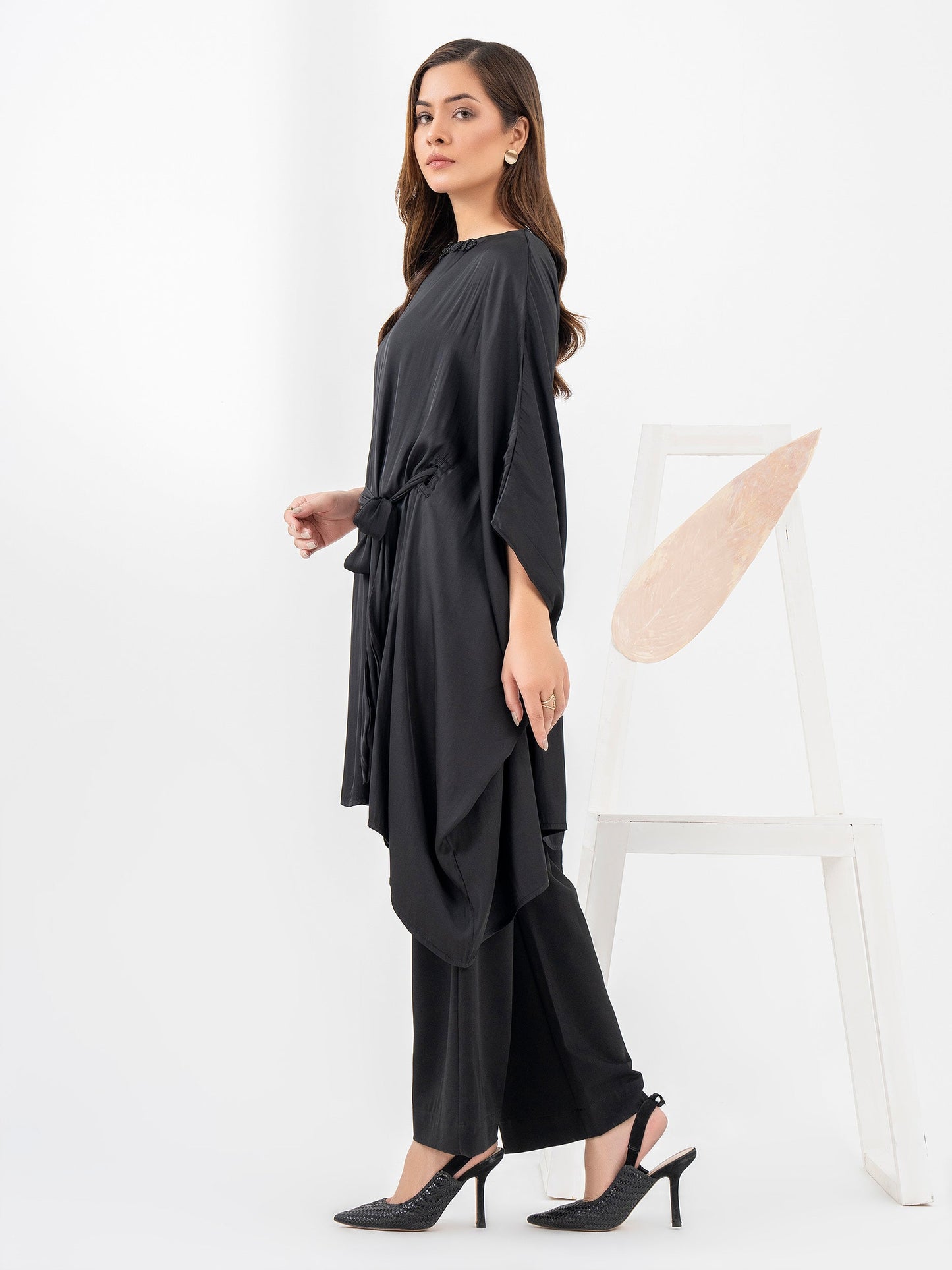 Dyed Silk Kaftan