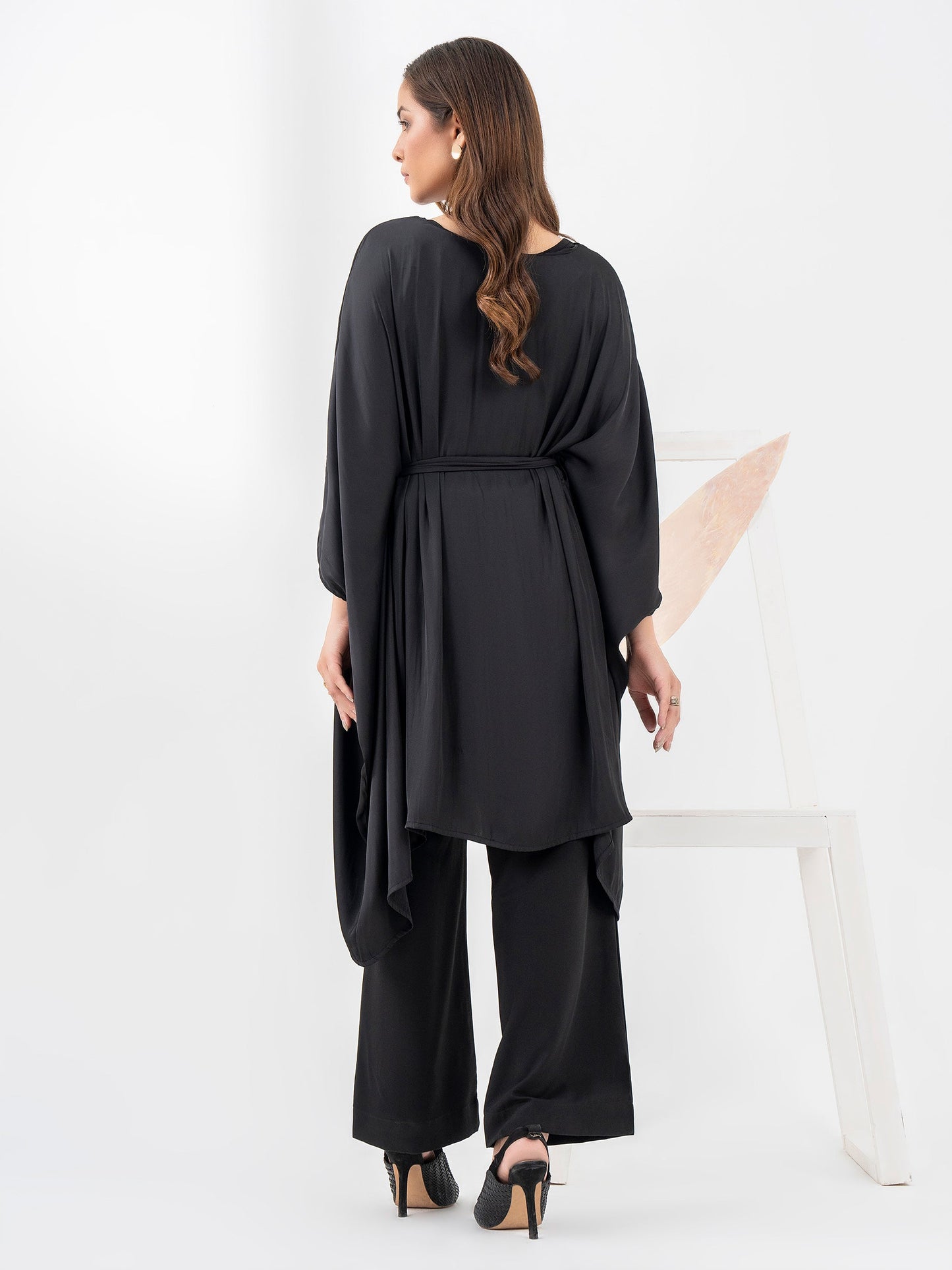 Dyed Silk Kaftan