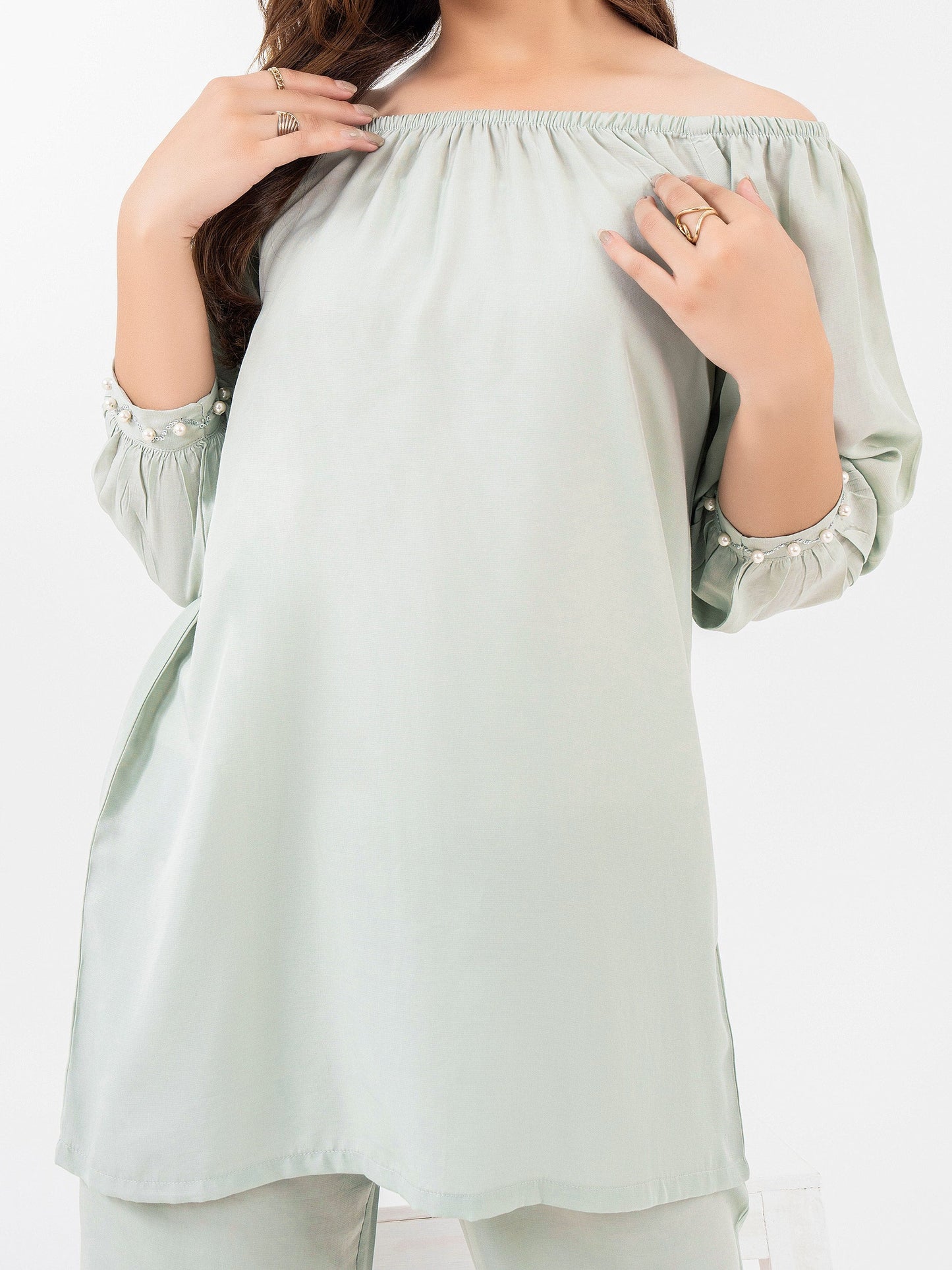 Dyed Raw Silk Co-Ord Set