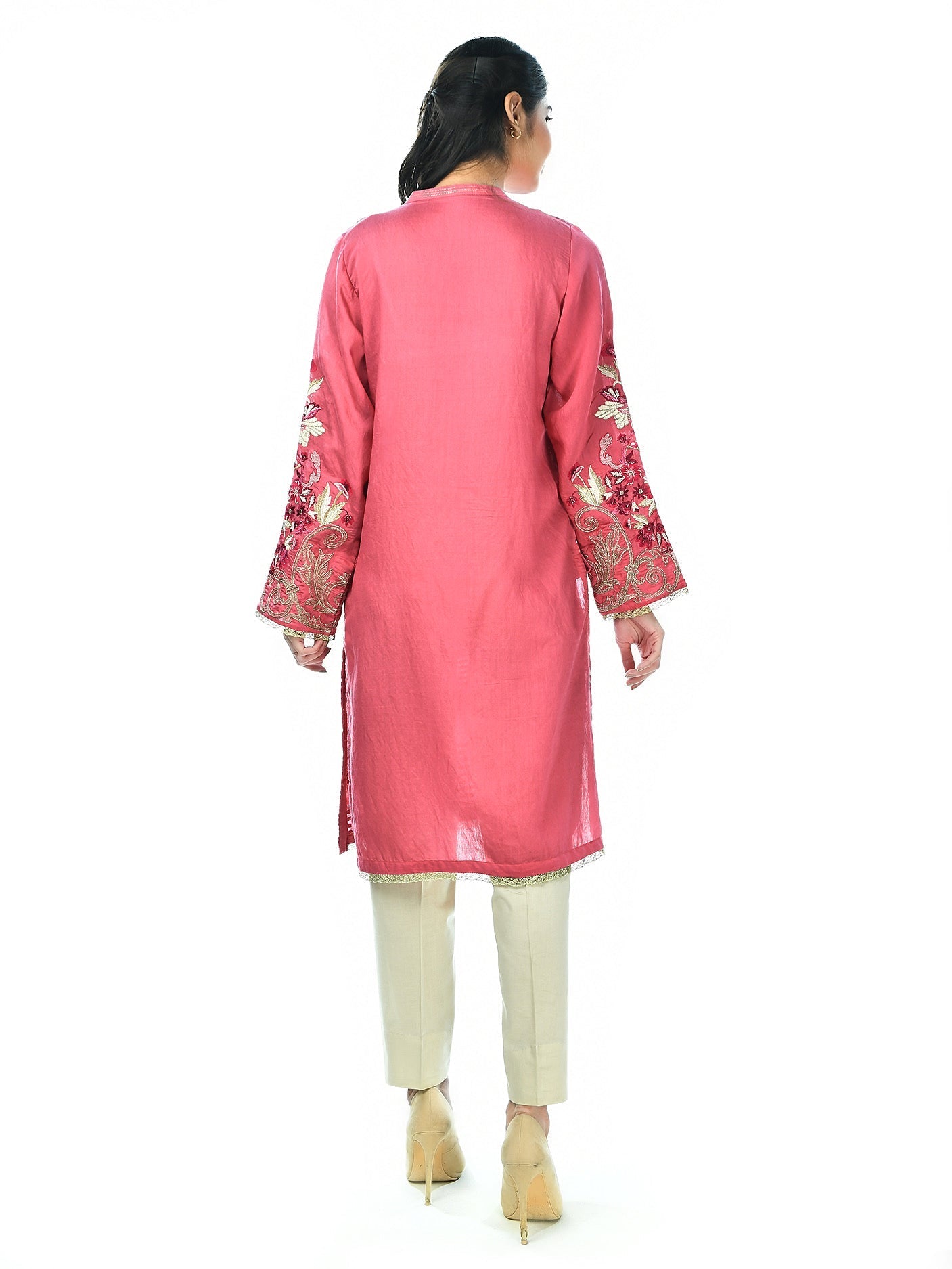 Embroiderd Chundri Lawn Shirt
