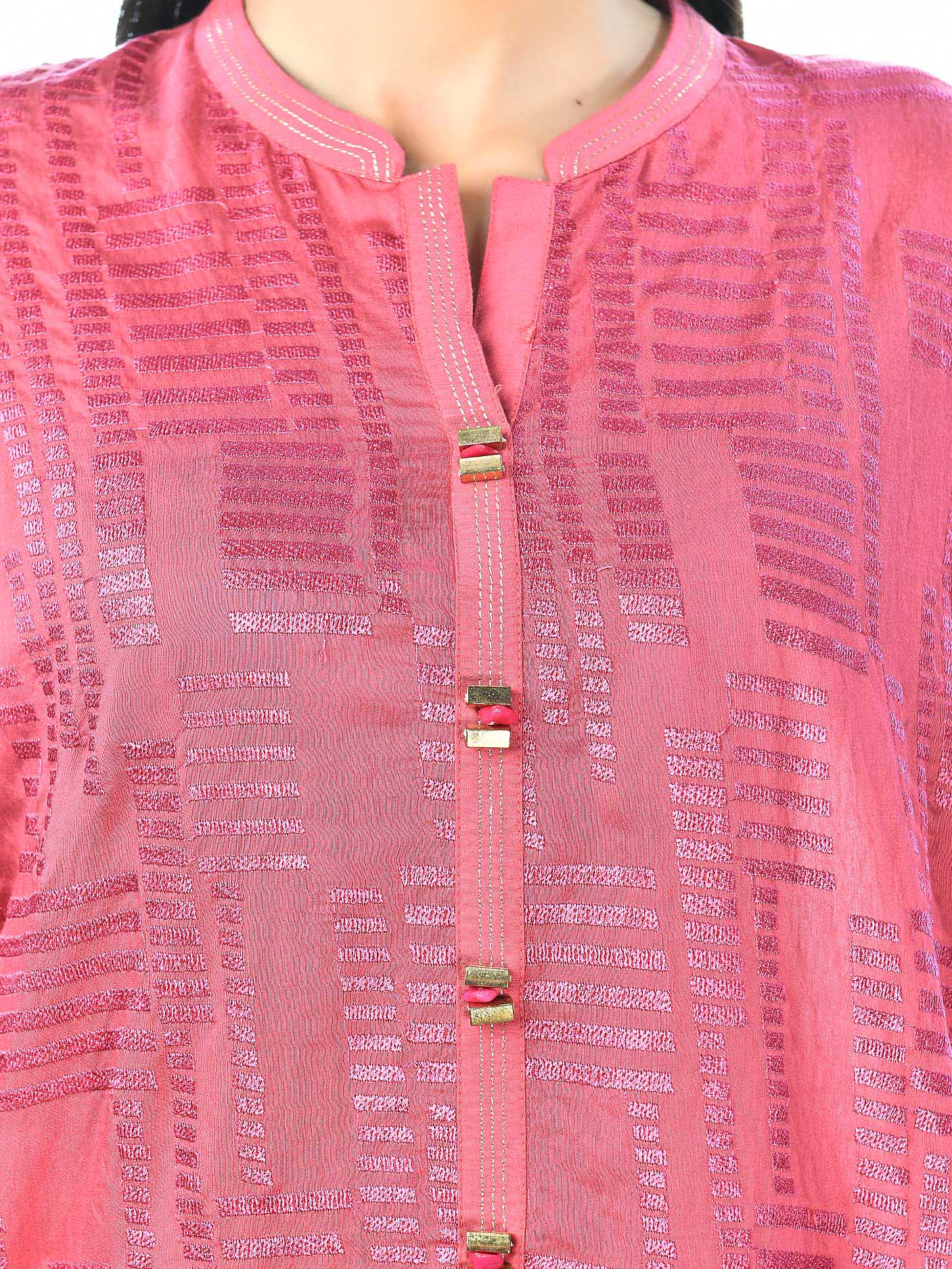 Embroiderd Chundri Lawn Shirt