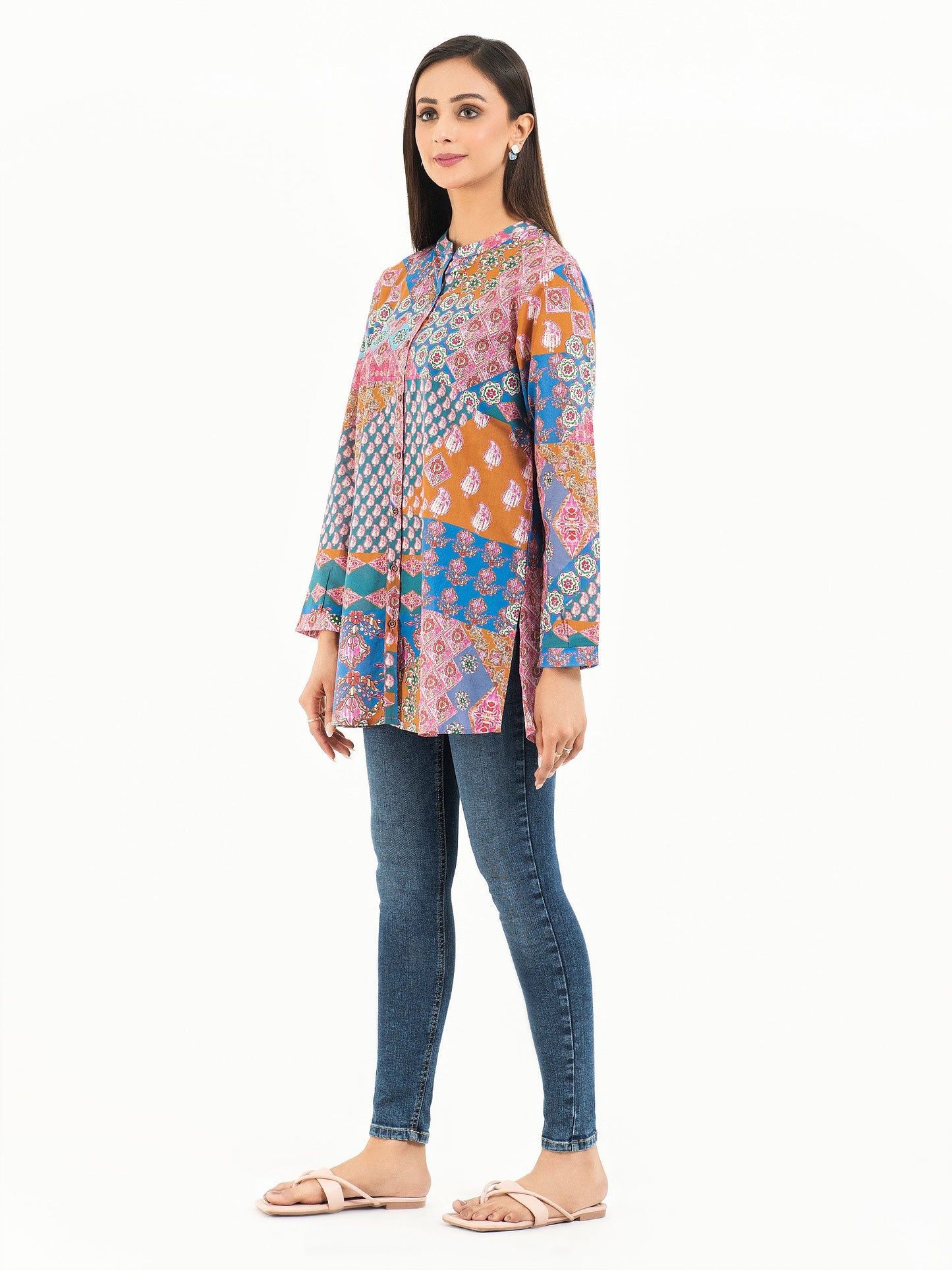 Lawn Kurti-Printed (Pret)