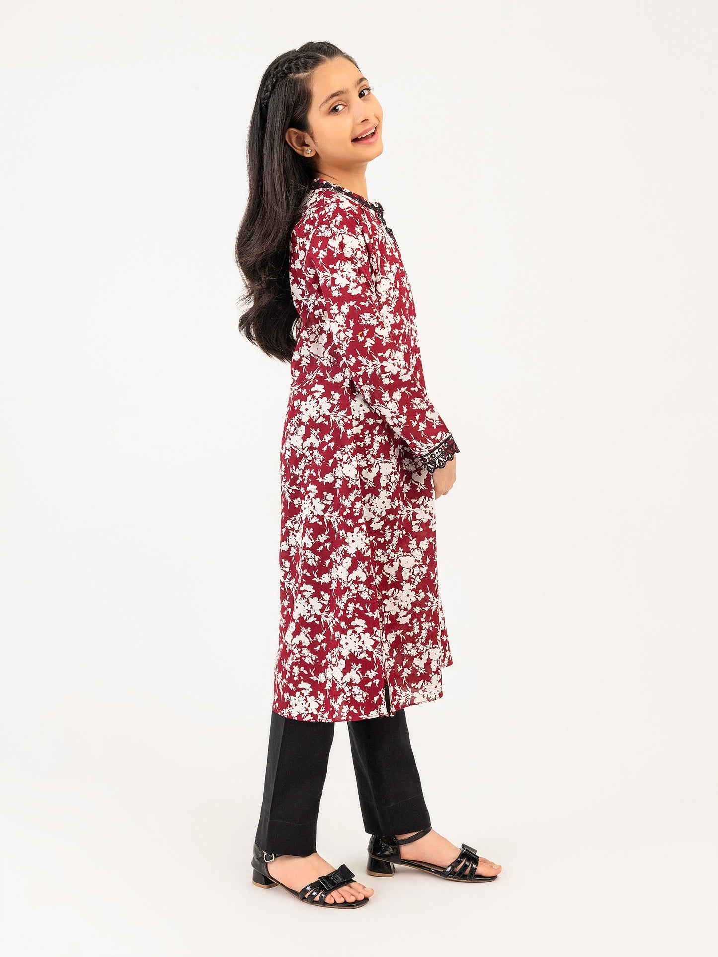 Cambric Shirt-Embroidered