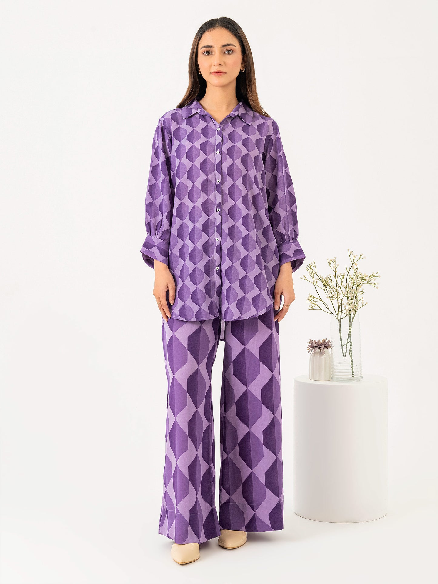 Grip Co-Ord Set-Printed (Pret)