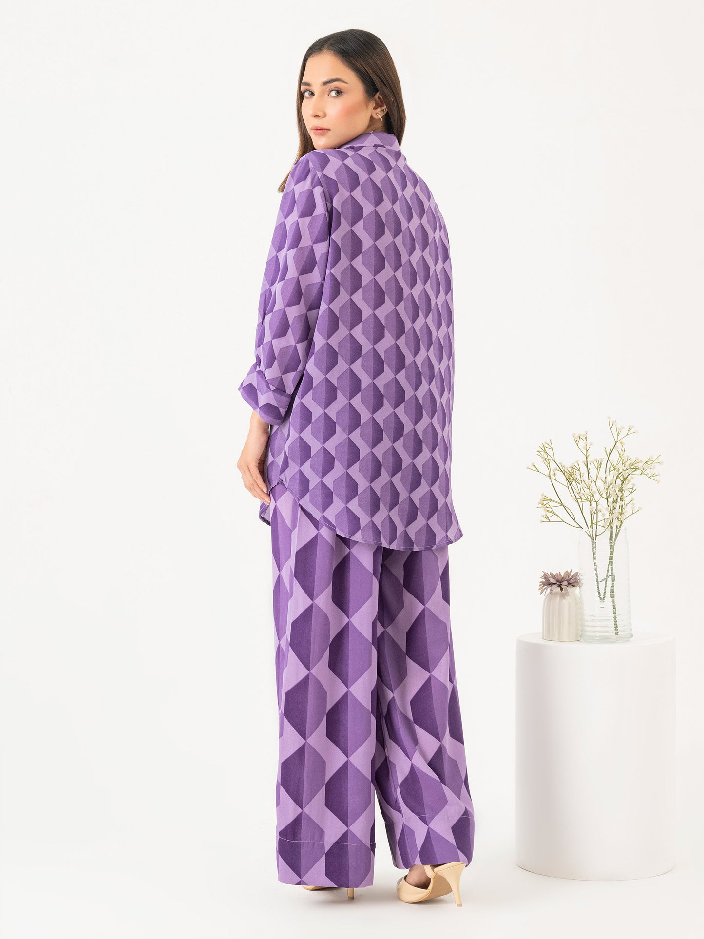 Grip Co-Ord Set-Printed (Pret)