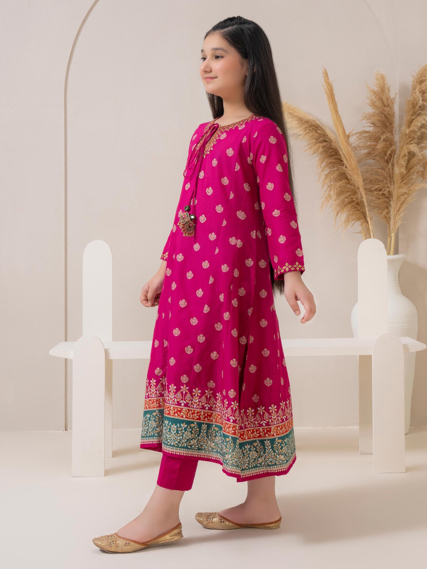 2 Piece Lawn Suit-Embroidered