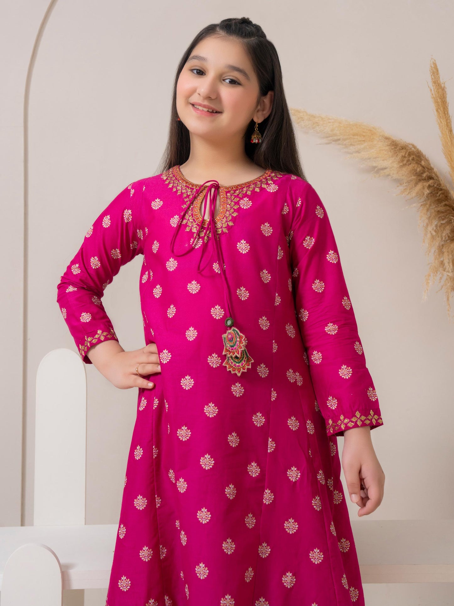 2 Piece Lawn Suit-Embroidered
