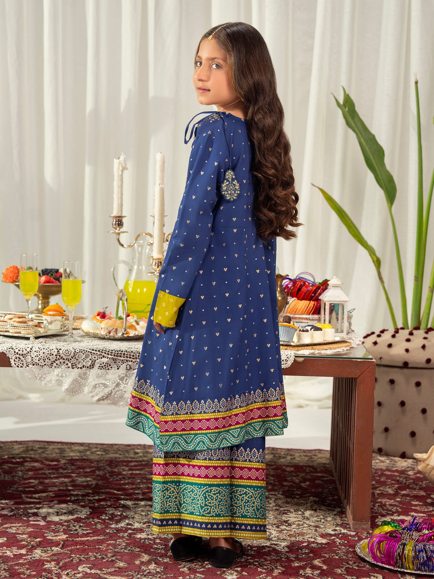 2 Piece Lawn Suit-Embellished
