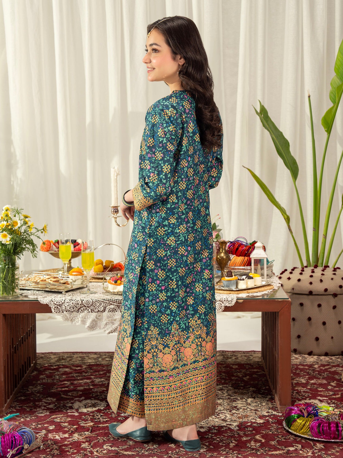 2 Piece Lawn Suit-Embroidered