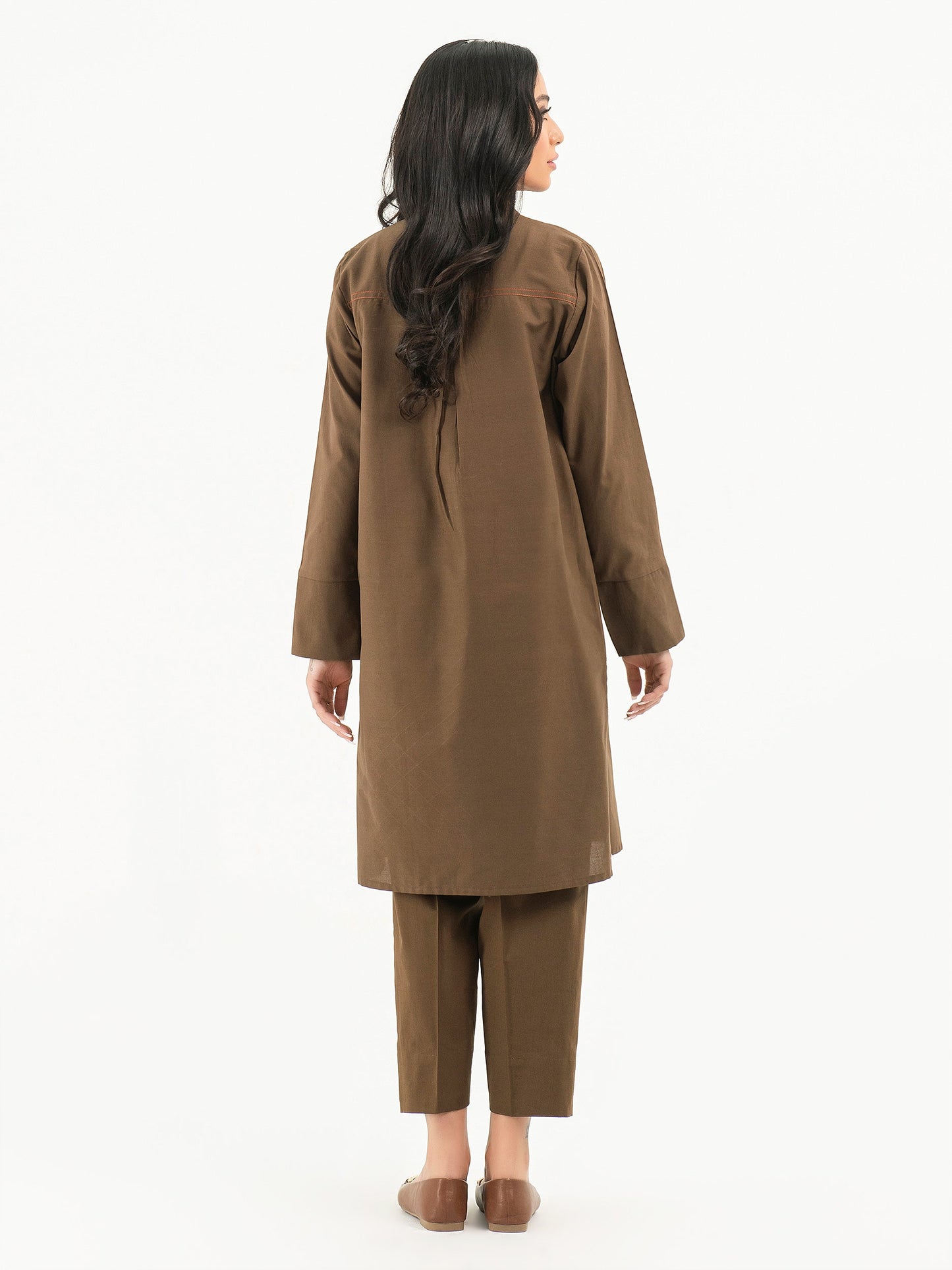 2 Piece Winter Cotton Suit-Dyed (Pret)