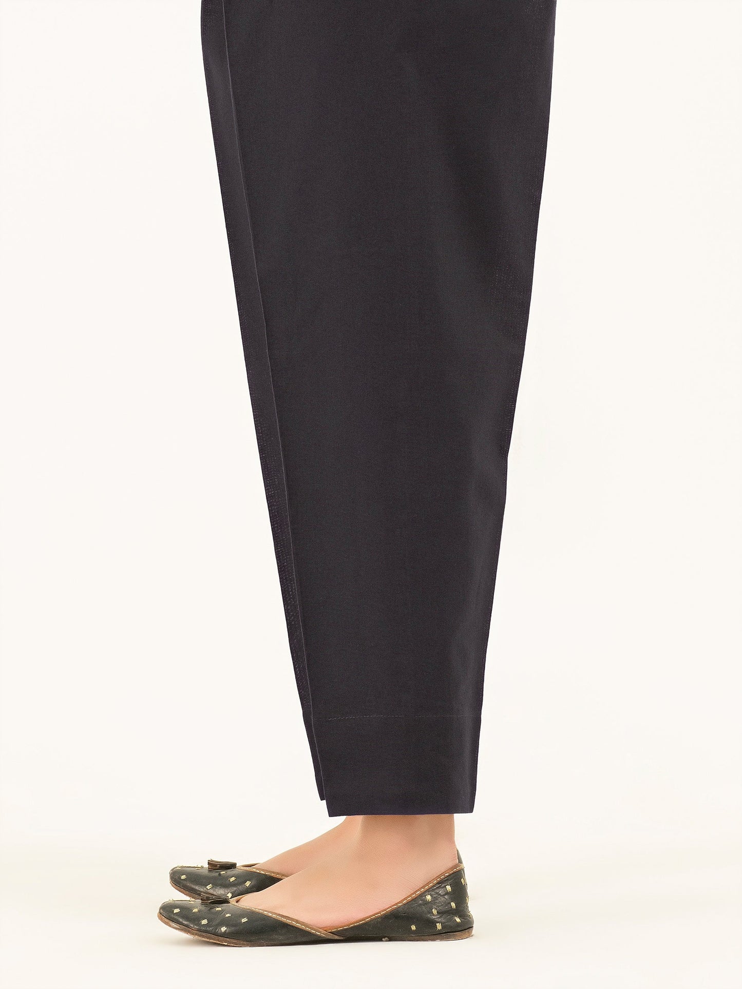 Dyed Khaddar Trousers(Pret)