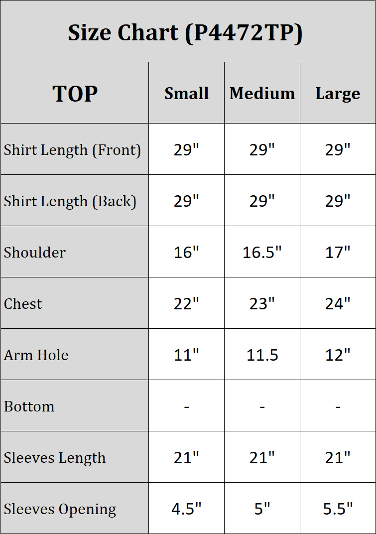 Printed Lawn Top