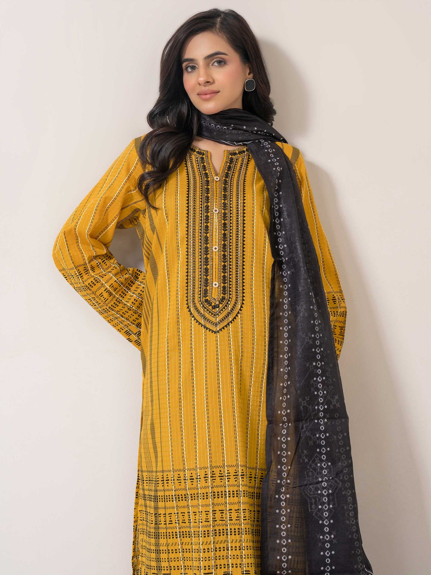 2 Piece Lawn Suit-Embroidered (Pret)