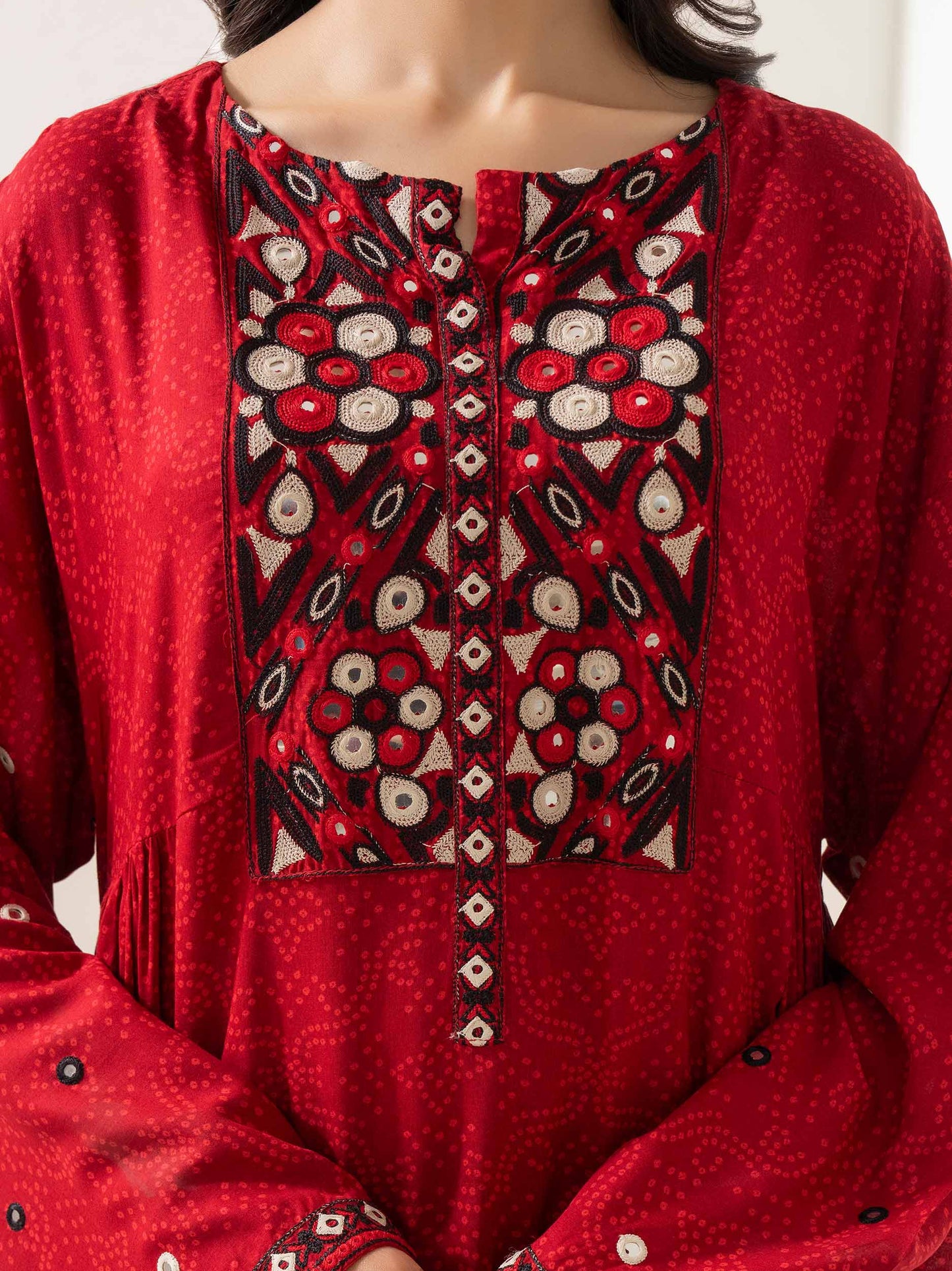 Lawn Frock-Embroidered (Pret)