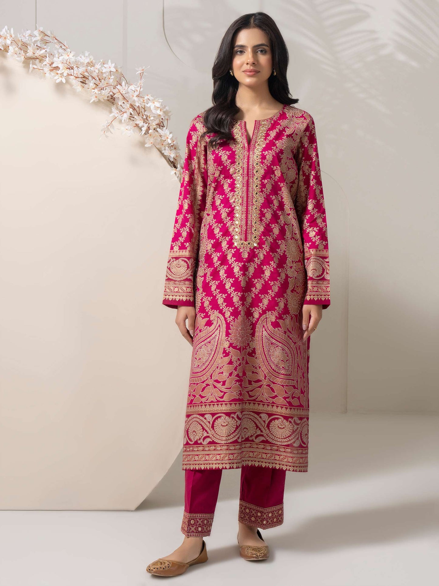 2 Piece Lawn Suit-Embroidered (Pret)