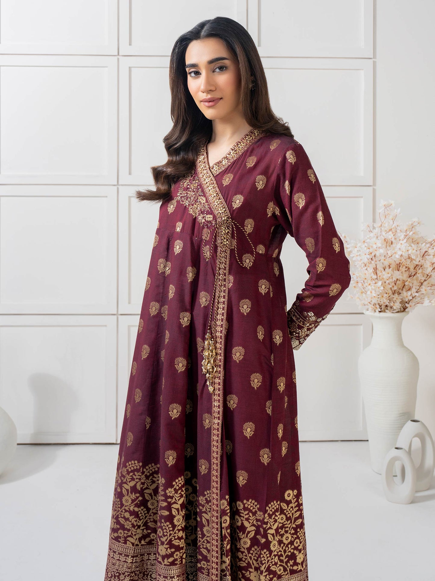Yarn Dyed Shirt-Embroidered (Pret)