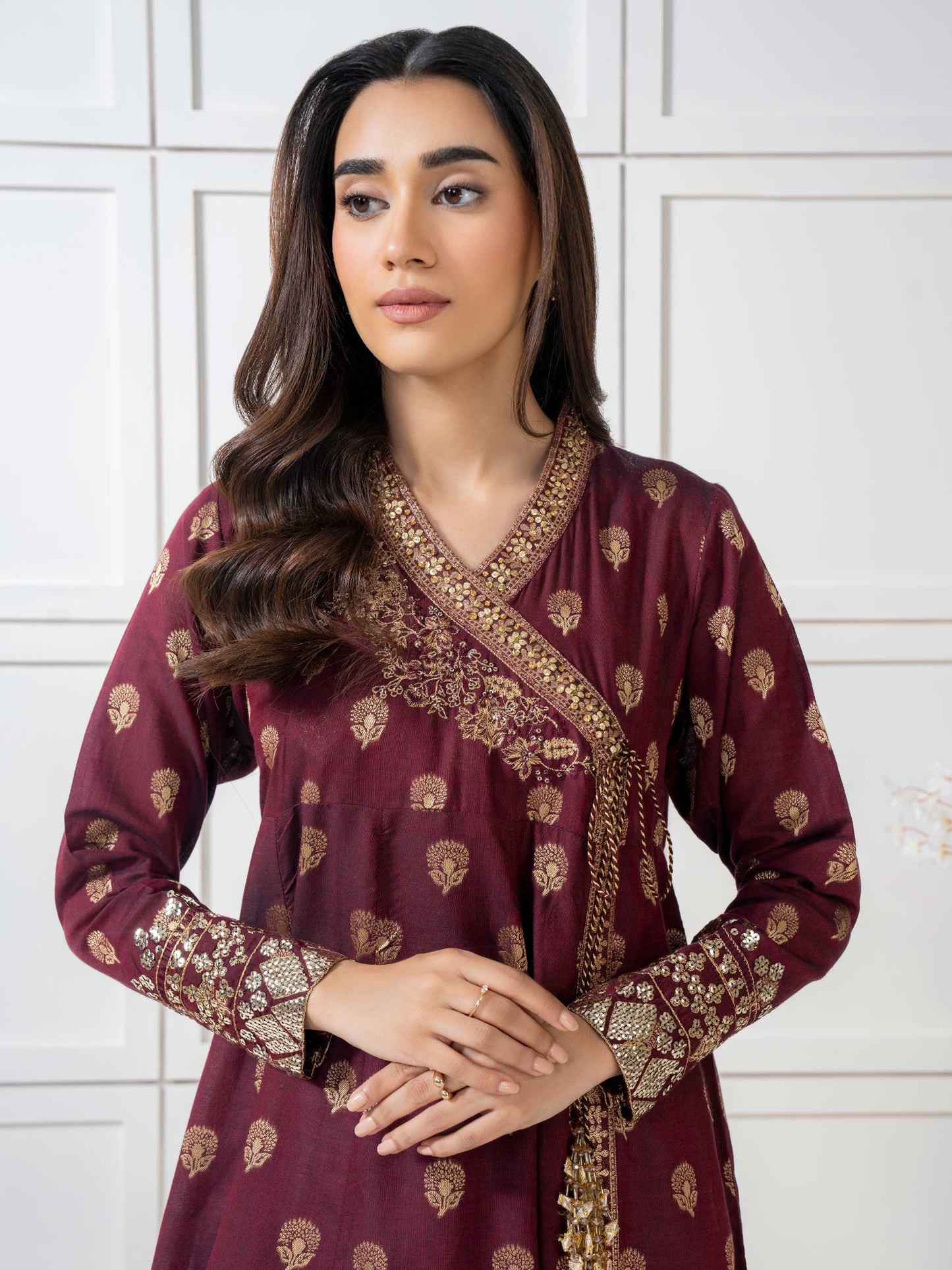 Yarn Dyed Shirt-Embroidered (Pret)
