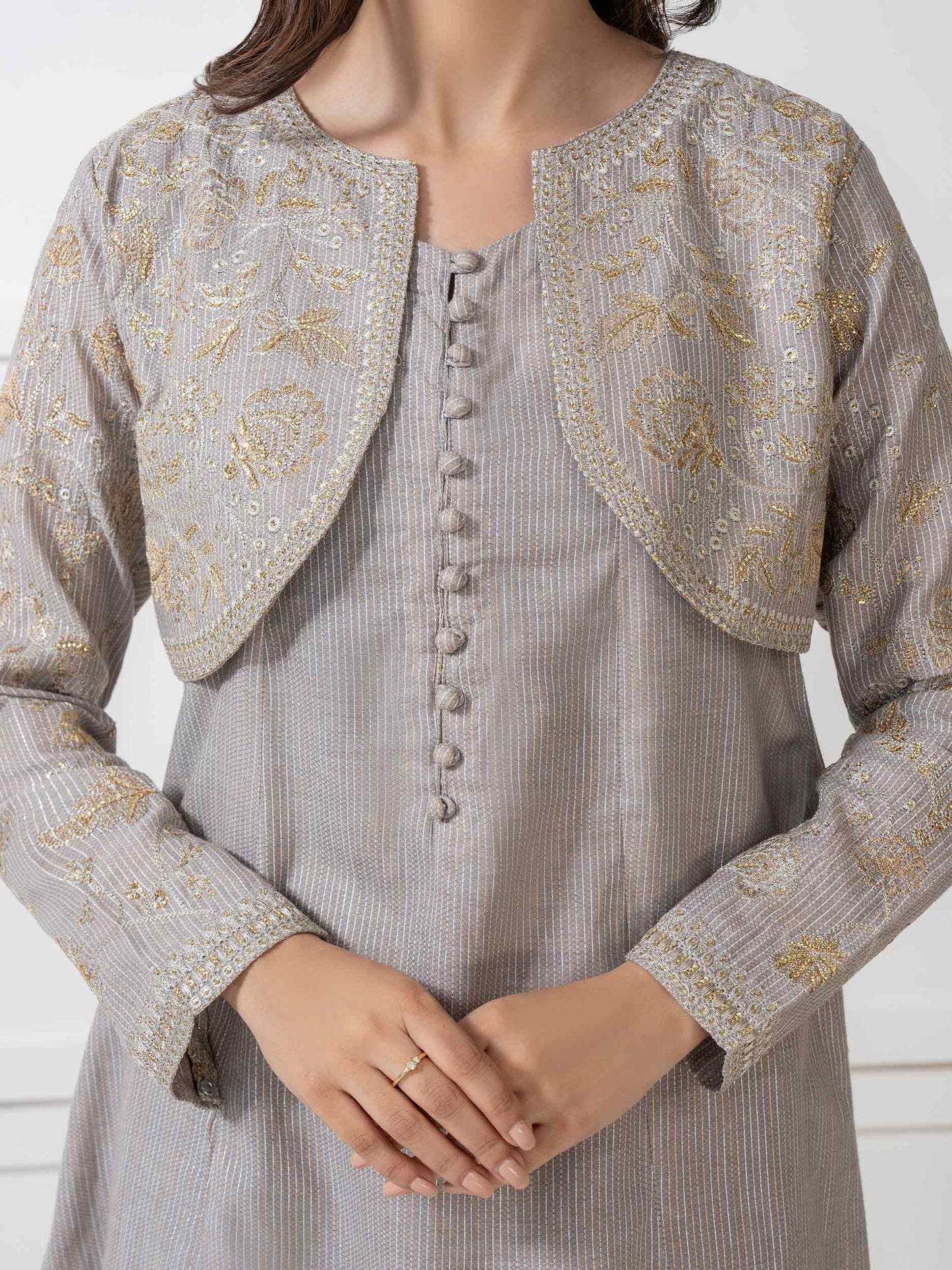 2 Piece Missouri Suit-Embroidered (Pret)