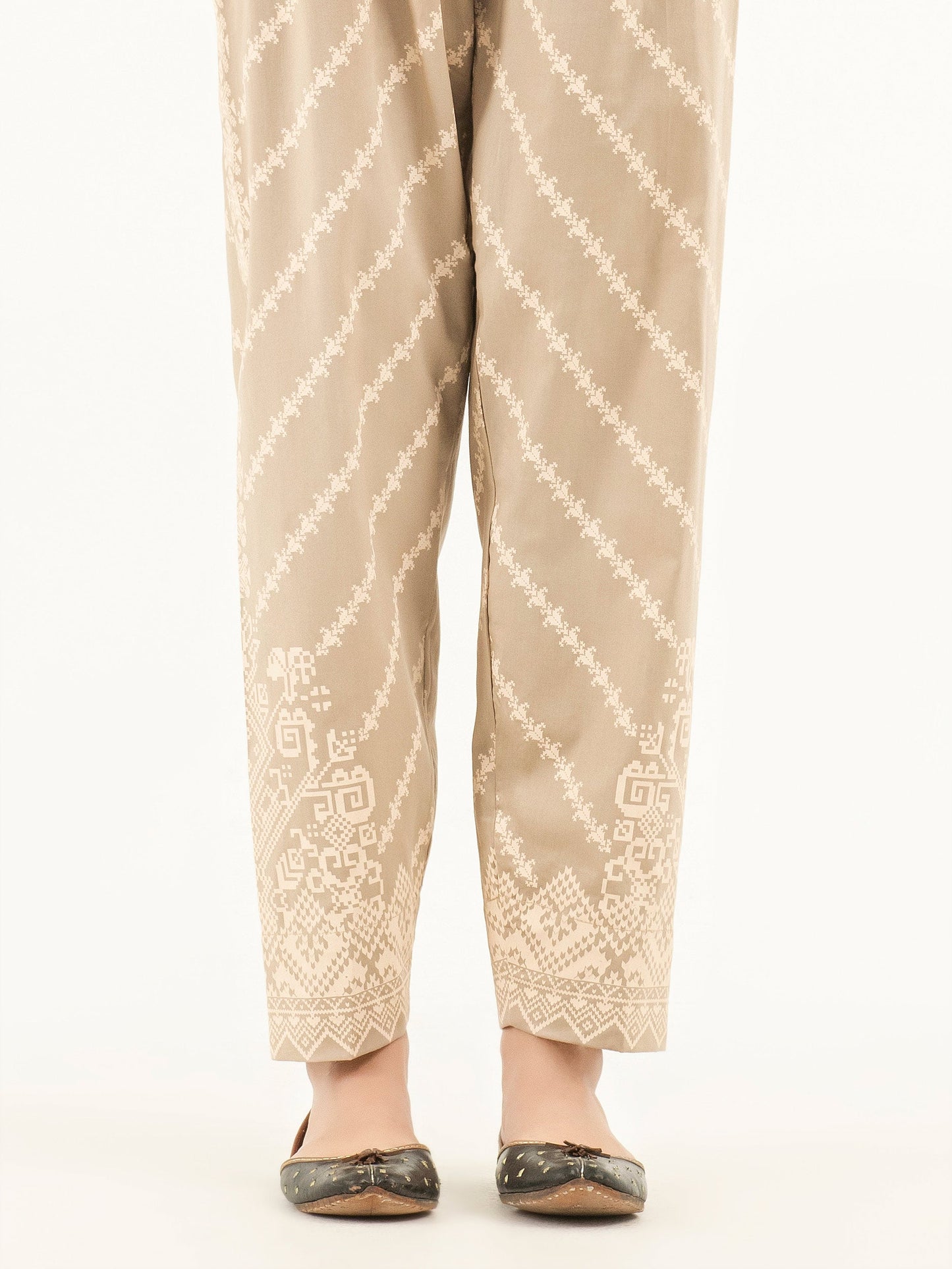 Pasted Winter Cotton Trousers