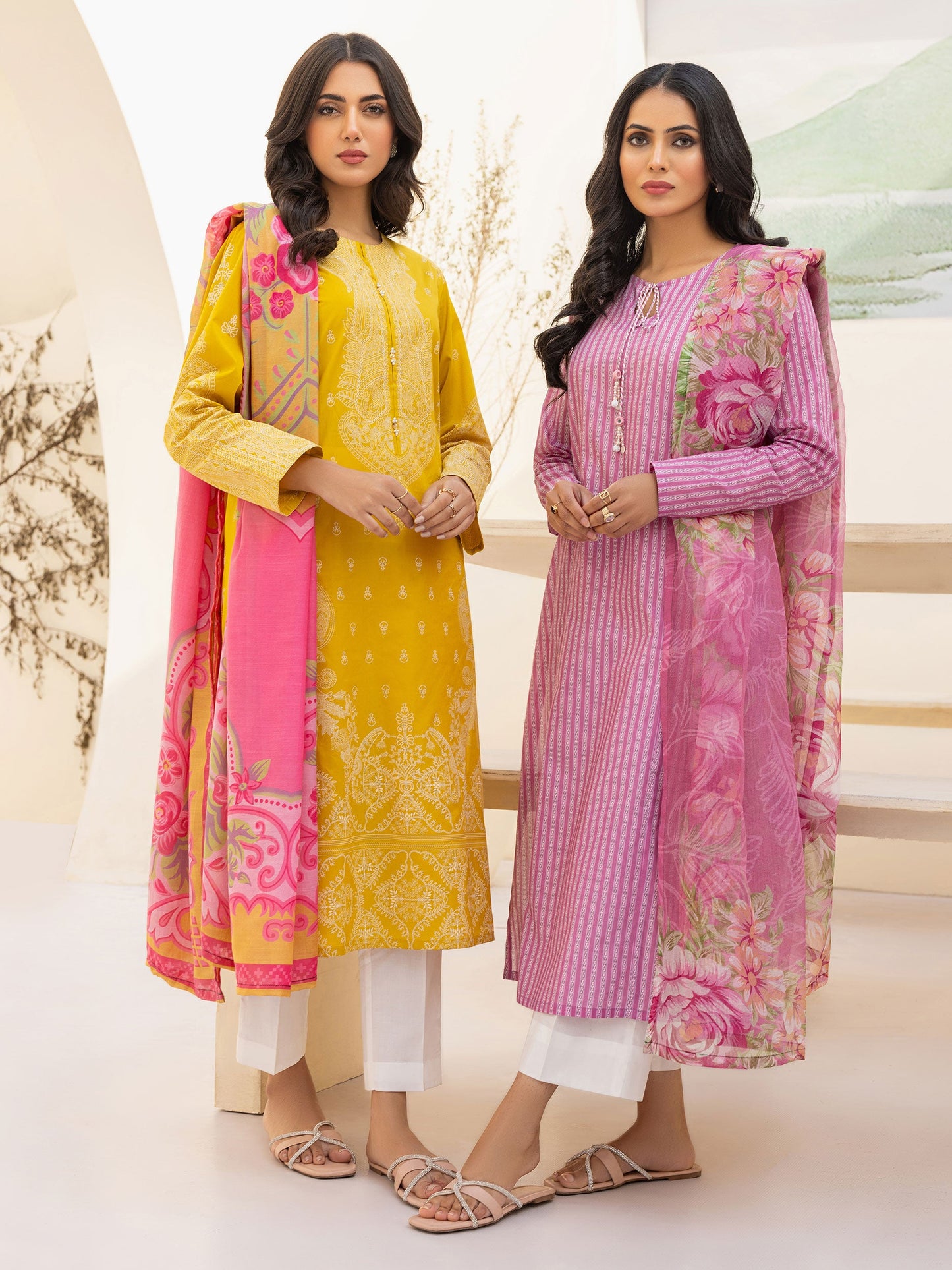 2 Piece Lawn Suit-Printed (Pret)