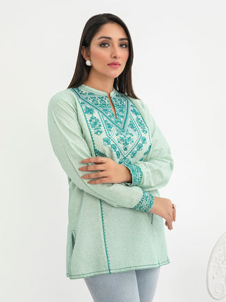 yarn-dyed-kurti-embroidered(pret)