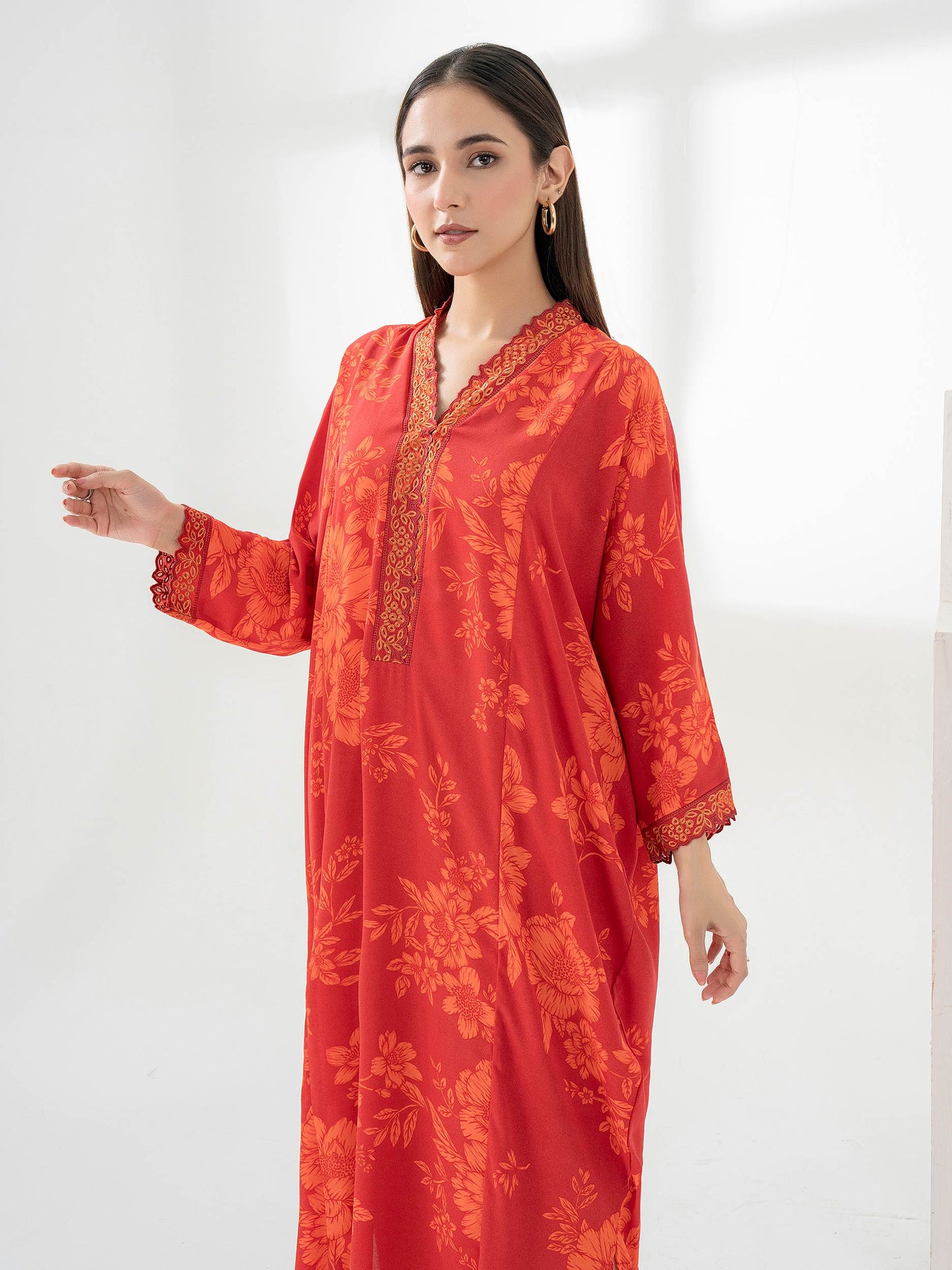 Grip Kaftan-Embroidered (Pret)