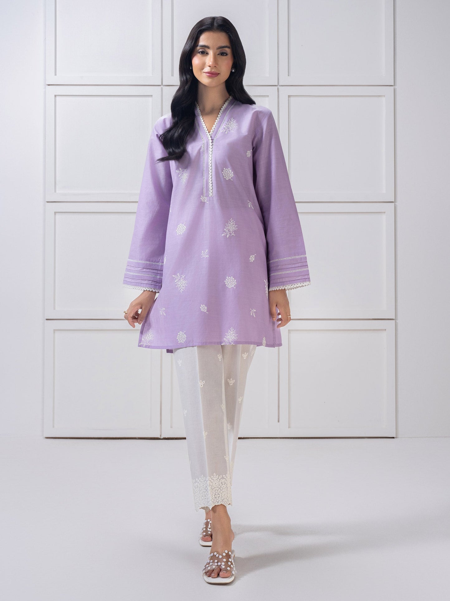 Lawn Kurti-Embroidered (Pret)