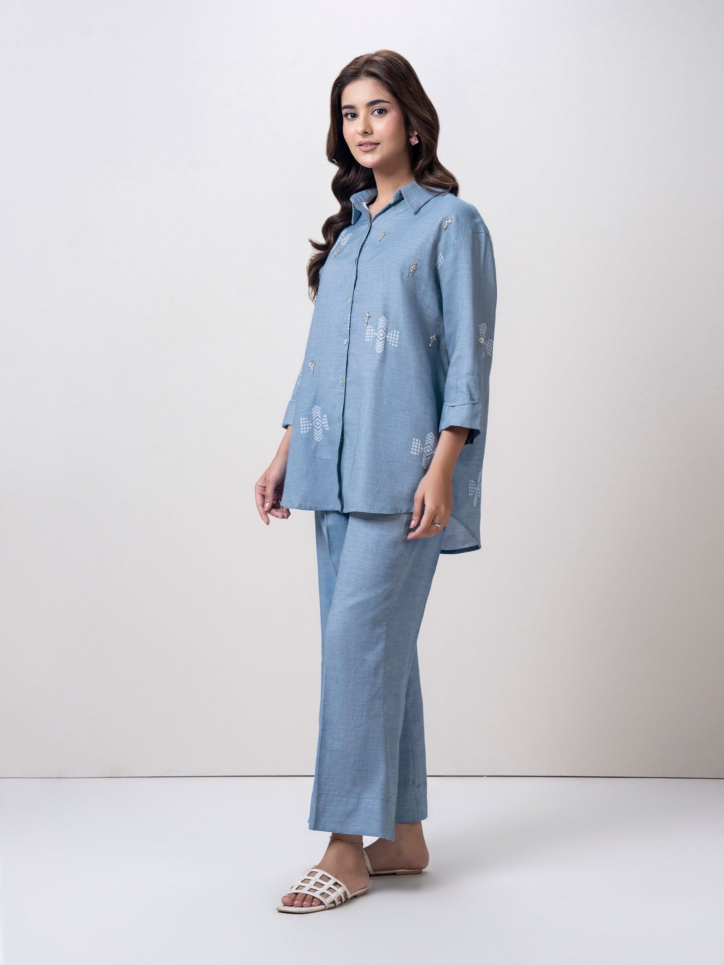 Yarn Dyed Co-Ord Set-Dyed (Pret)