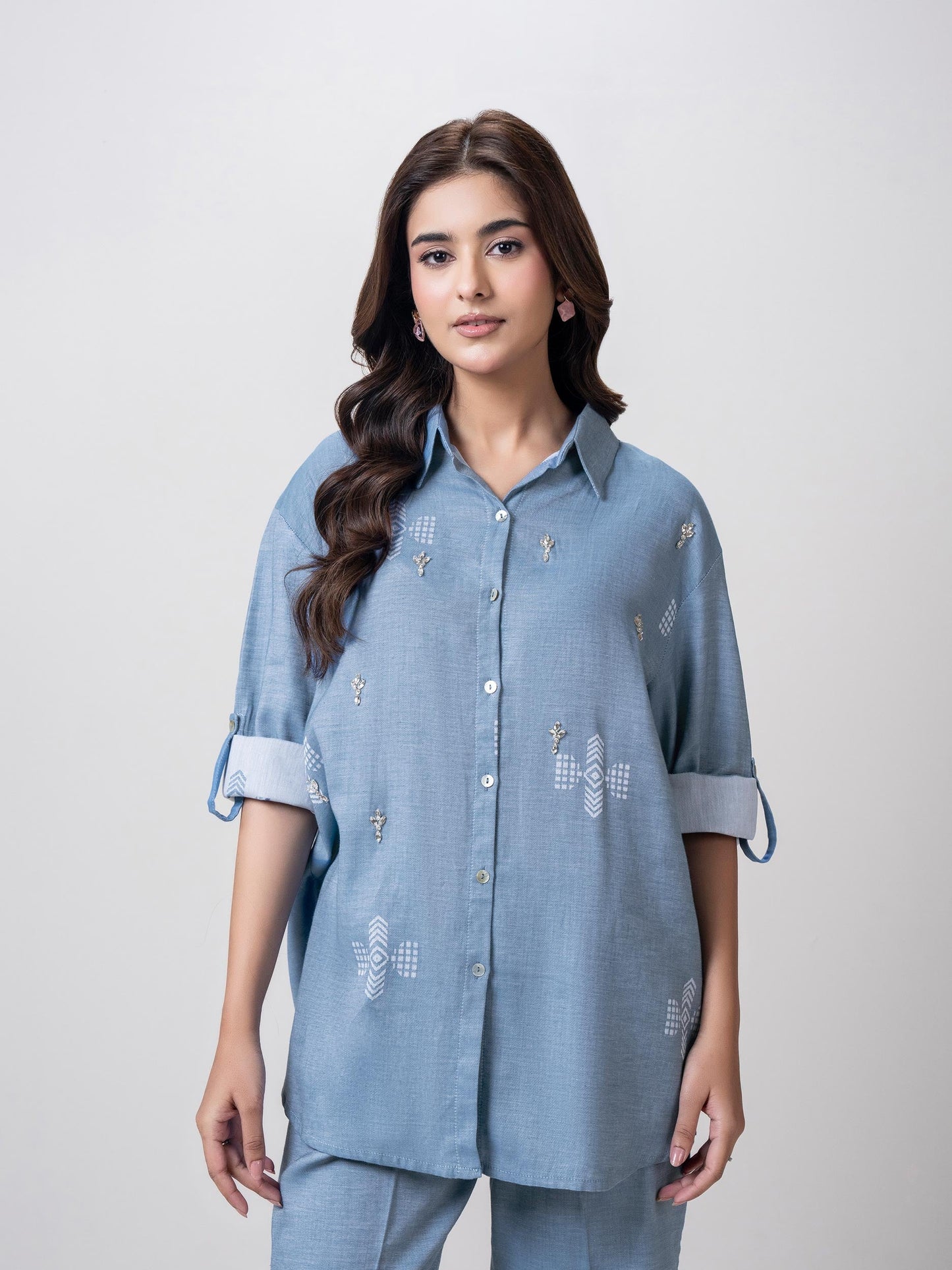 Yarn Dyed Co-Ord Set-Dyed (Pret)