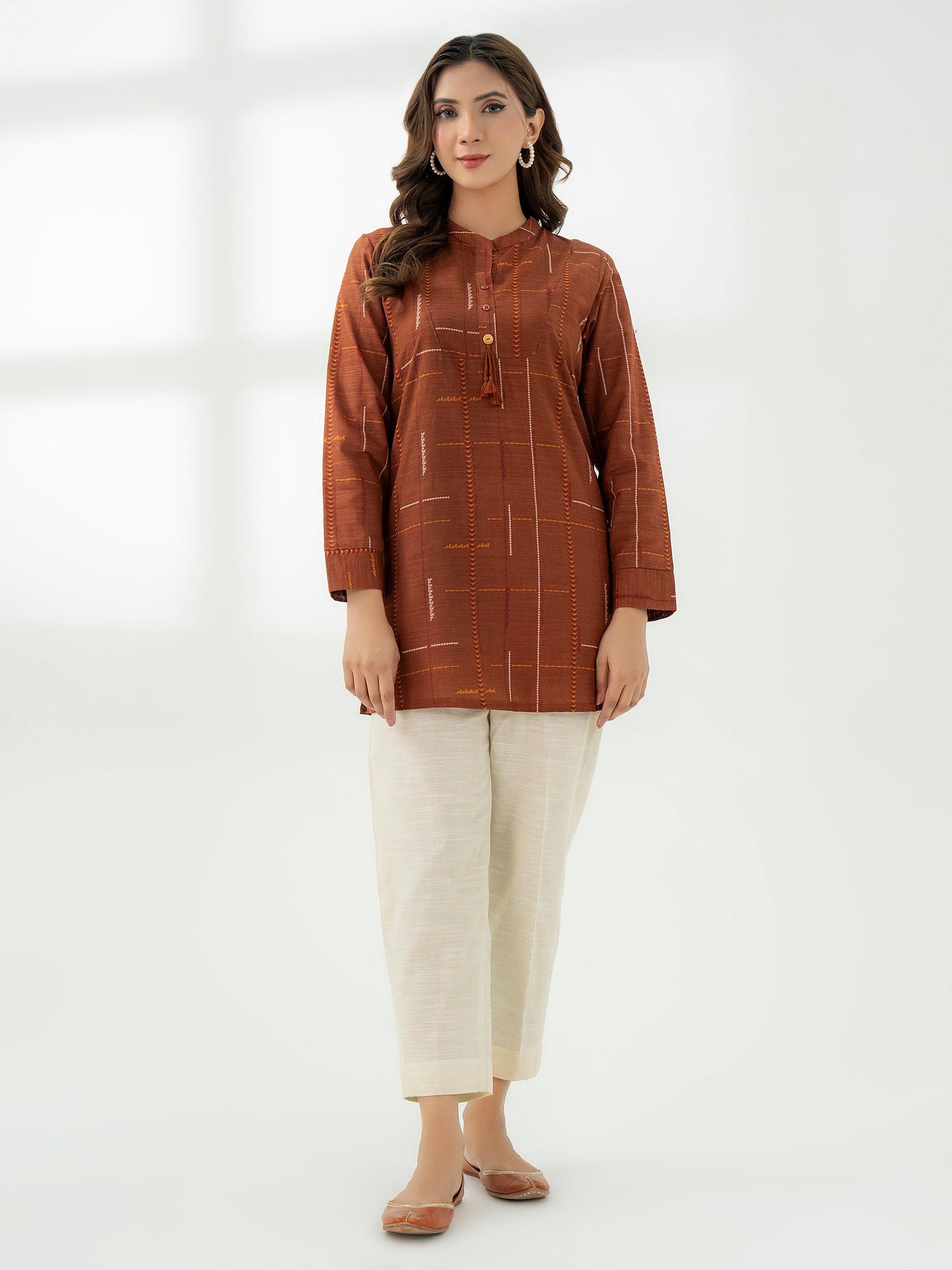 Khaddar Kurti-Printed (Pret)