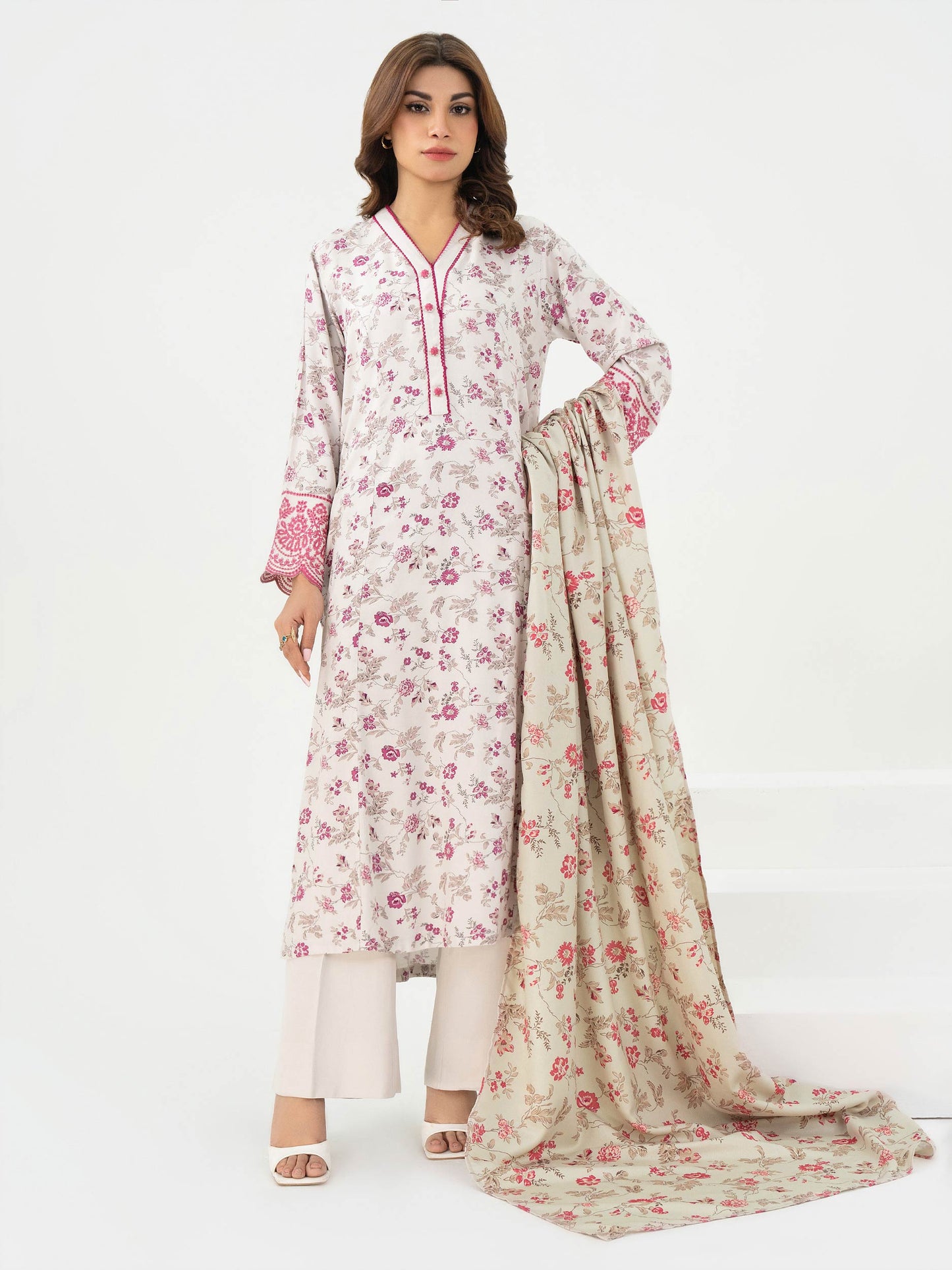 3 Piece Marina Suit-Printed (Pret)