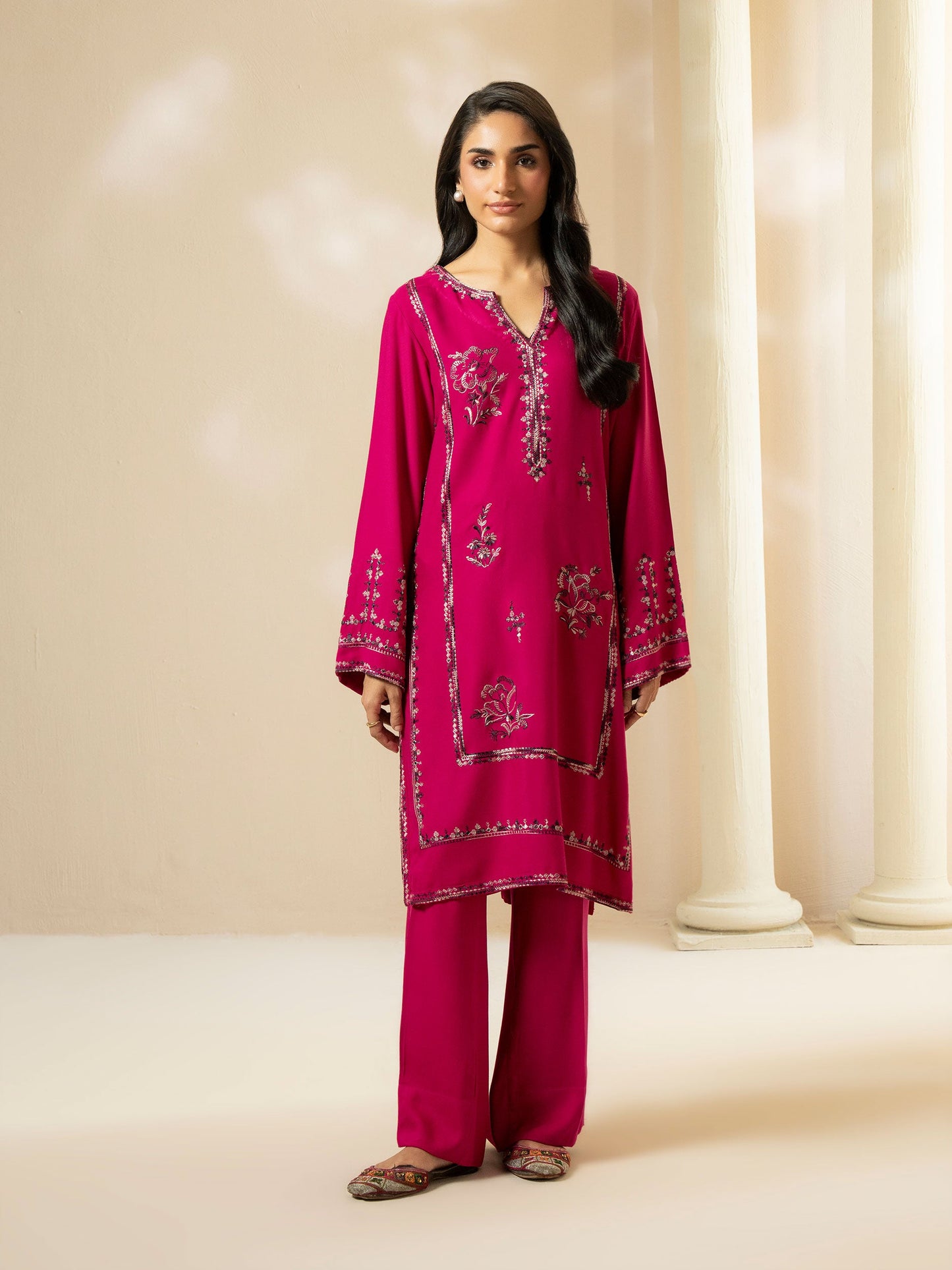 2-Piece Marina Suit- Embroidered (Pret)