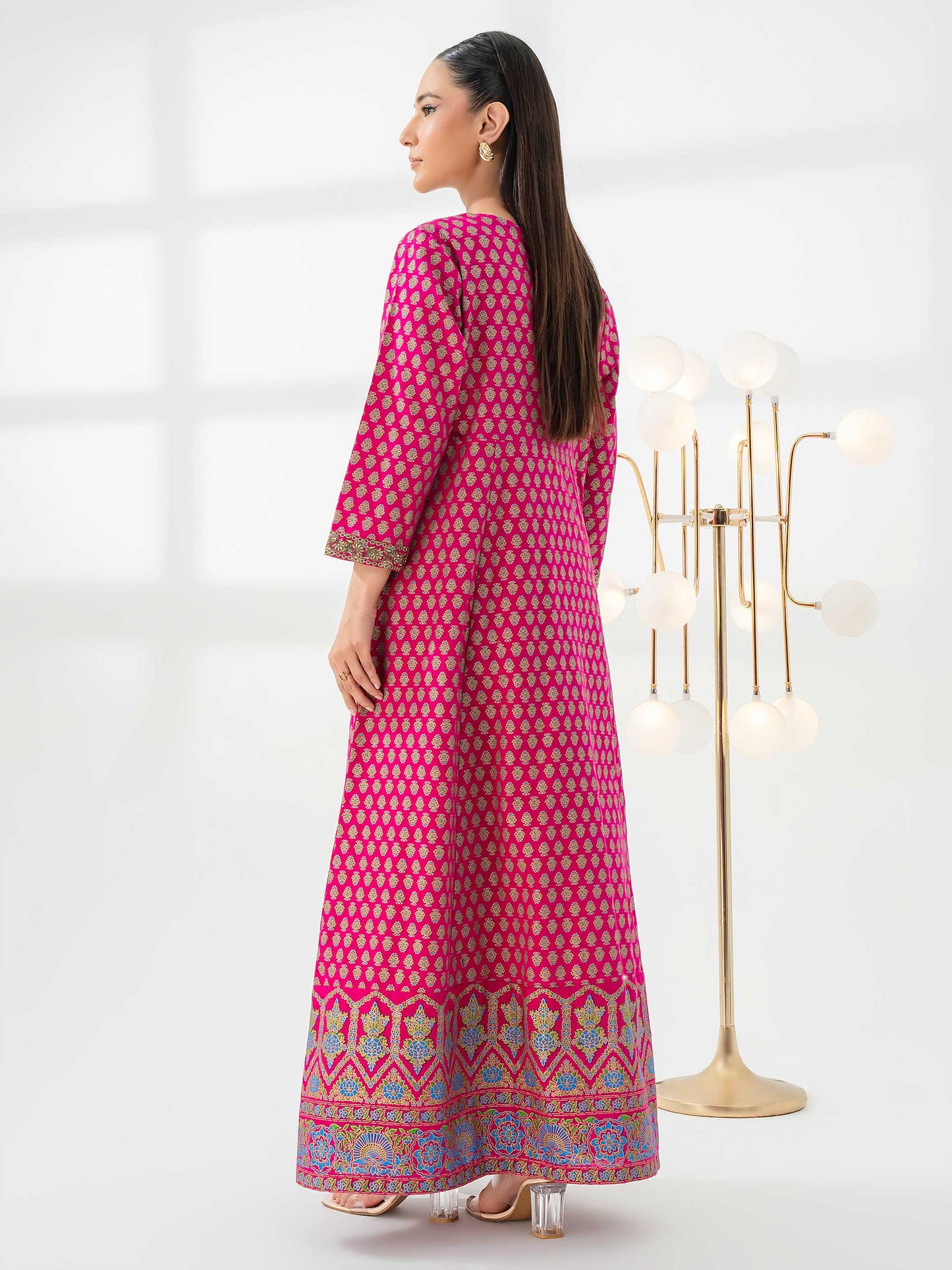 2 Piece Khaddar Suit-Embroidered (Pret)