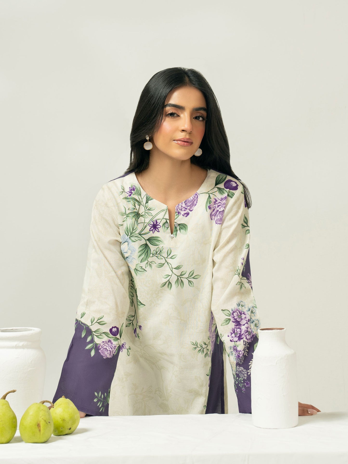 Khaddar Shirt-Printed (Pret)
