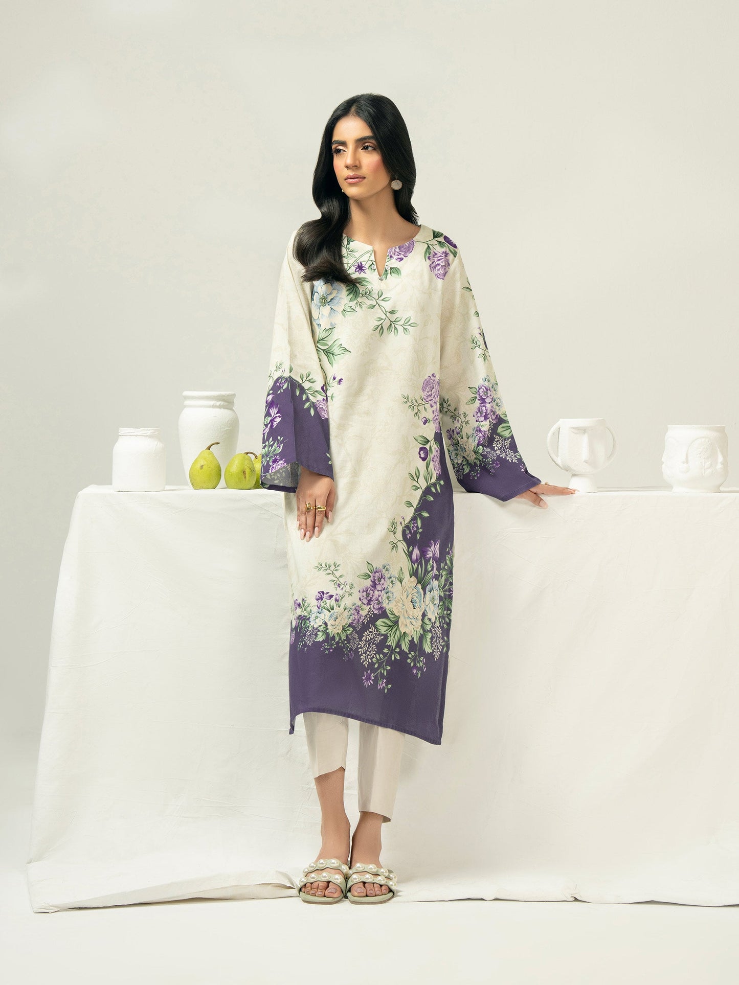 Khaddar Shirt-Printed (Pret)